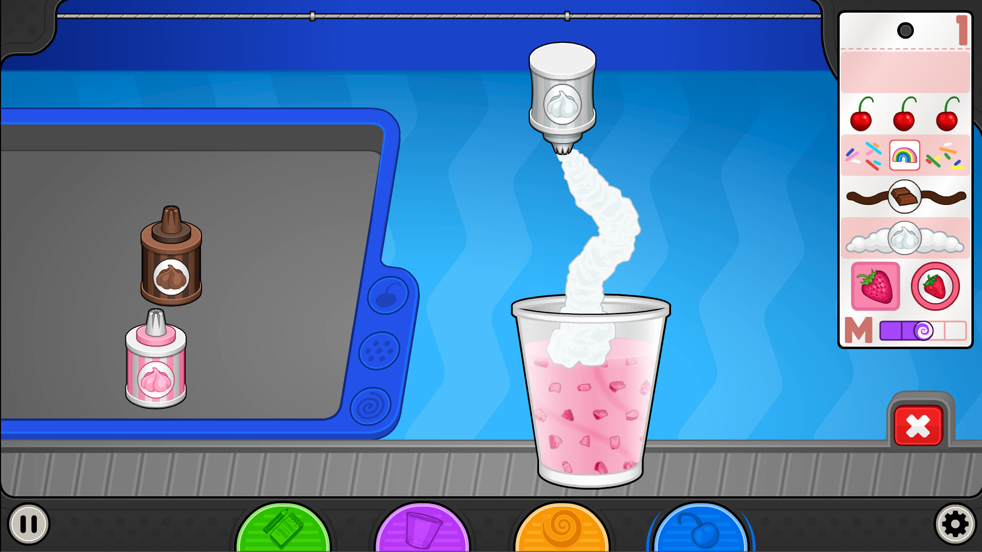 Papa's Freezeria Deluxe screenshot 5