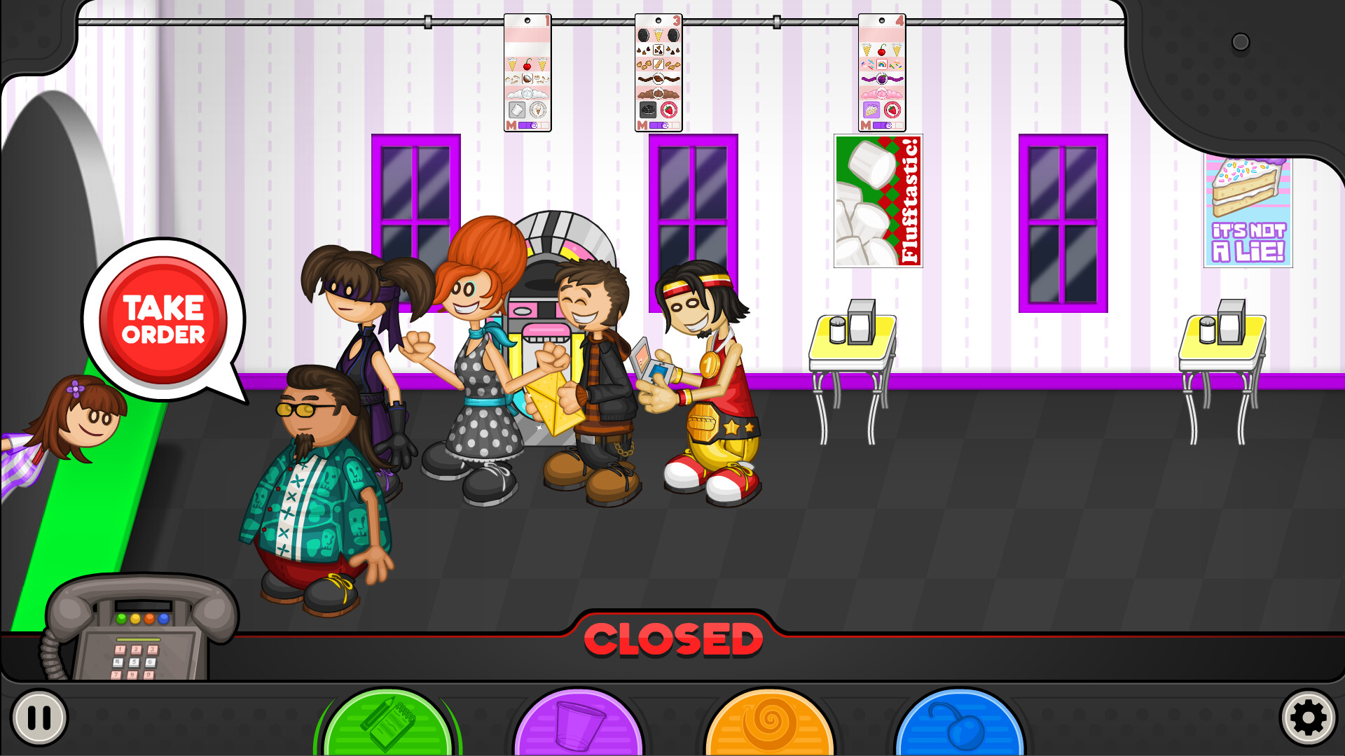Papa's Freezeria Deluxe screenshot 4