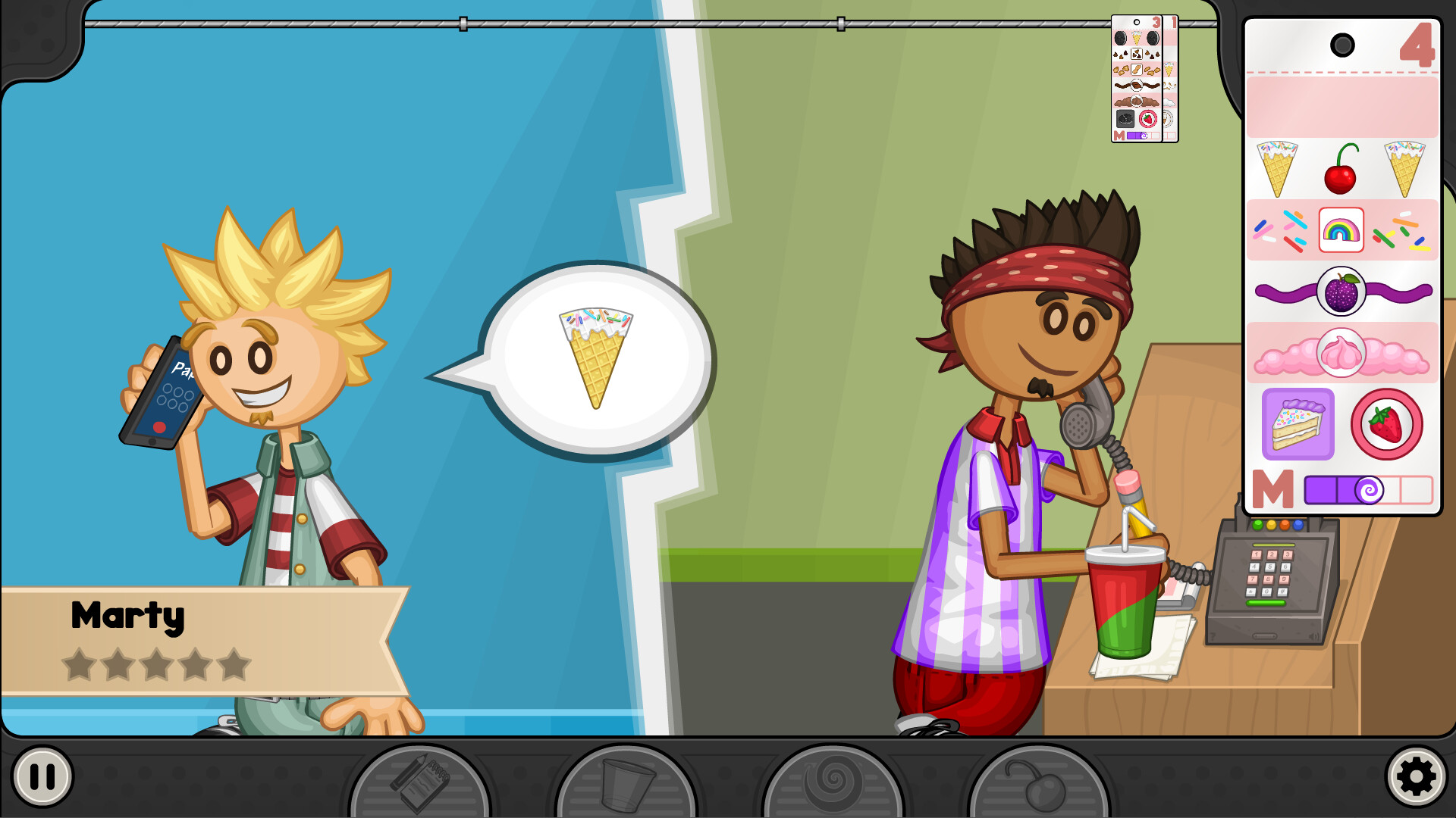 Papa's Freezeria Deluxe screenshot 6