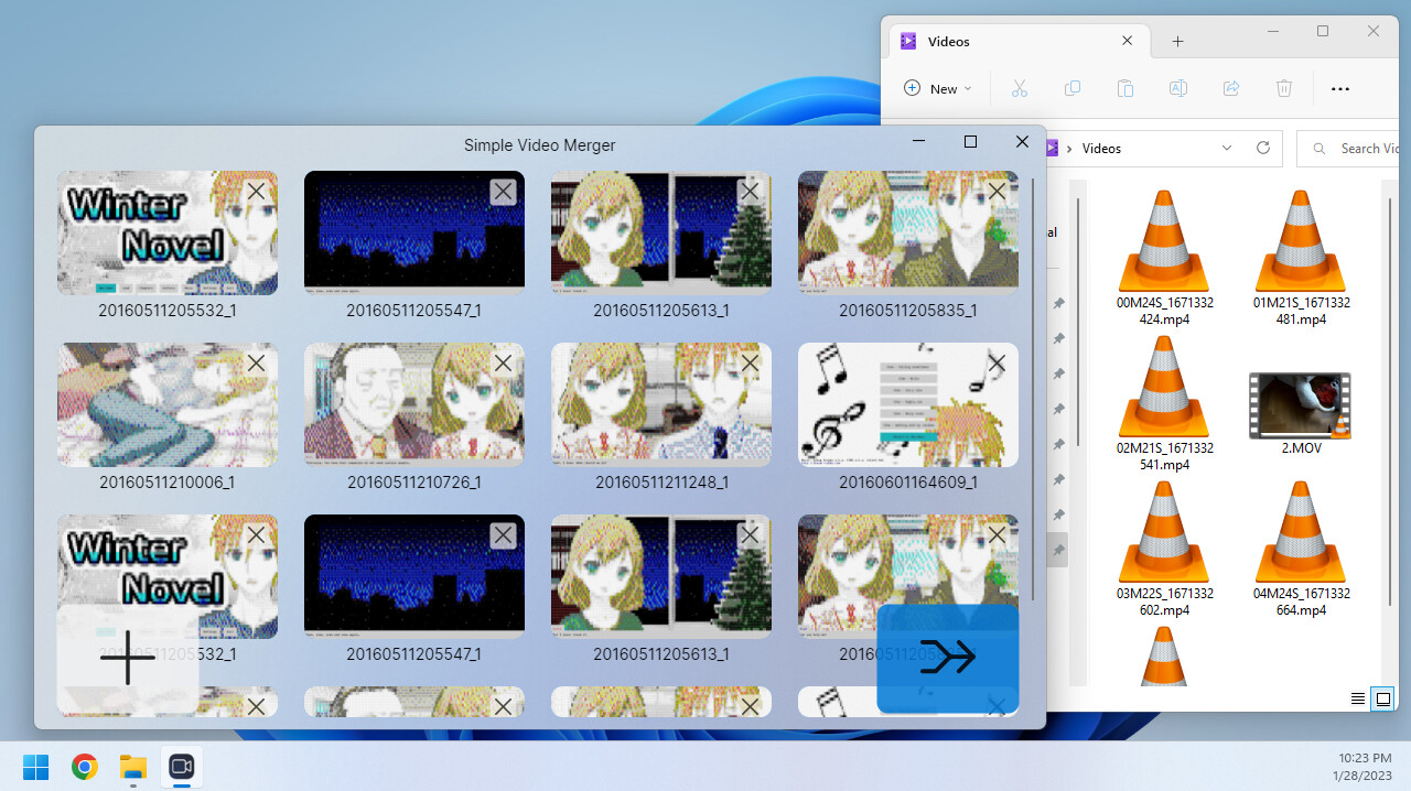 Simple Video Merger screenshot 2