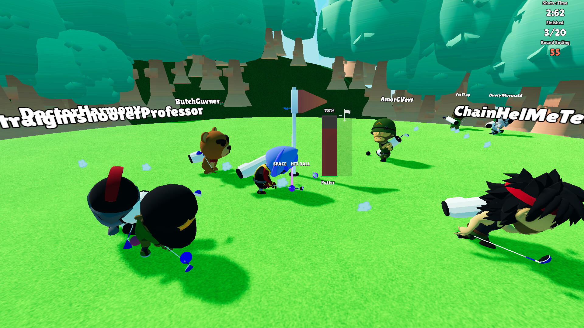 Speed Golf Royale screenshot 1