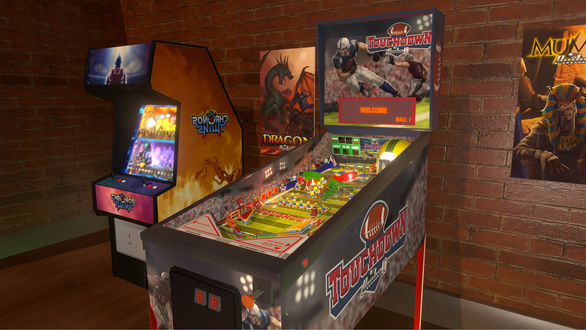 Touchdown Pinball screenshot 2