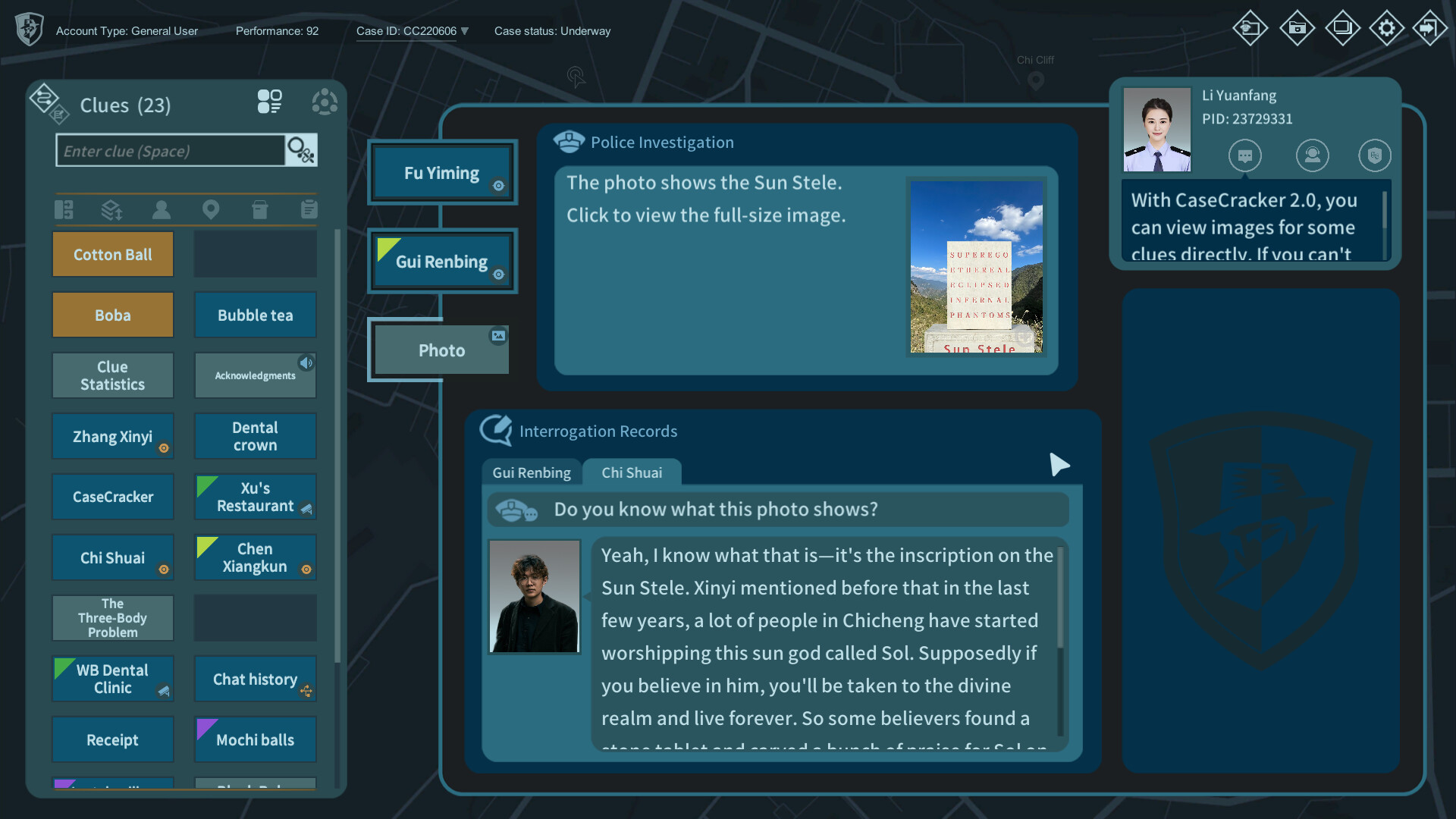 CaseCracker2 screenshot 1