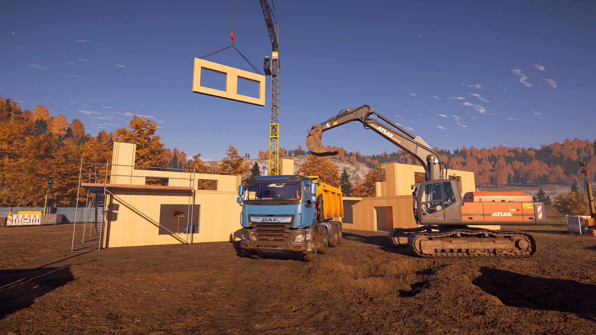 Construction Simulator - Airfield Expansion screenshot 2