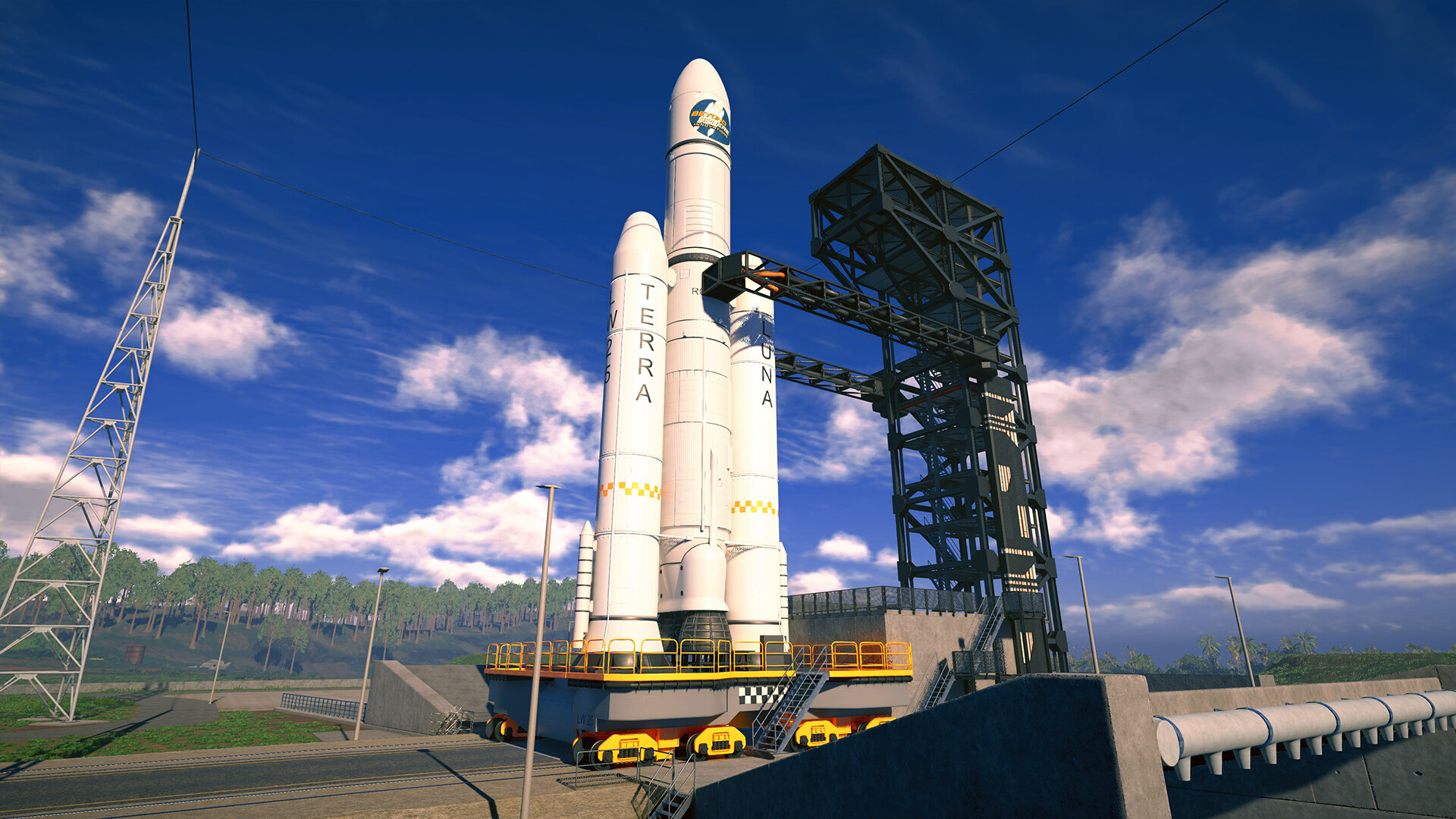 Construction Simulator - Spaceport Expansion screenshot 1