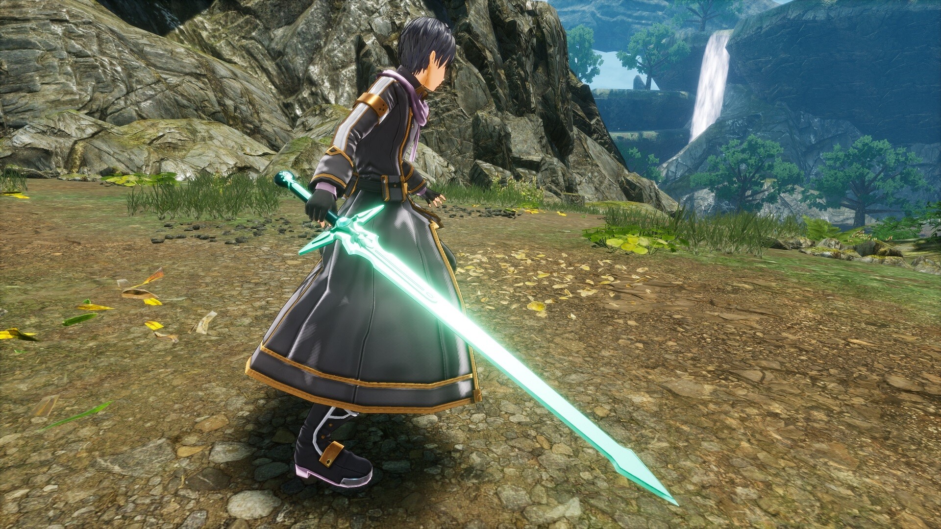 SWORD ART ONLINE Last Recollection - Black Swordsman Swords Skins Set screenshot 1