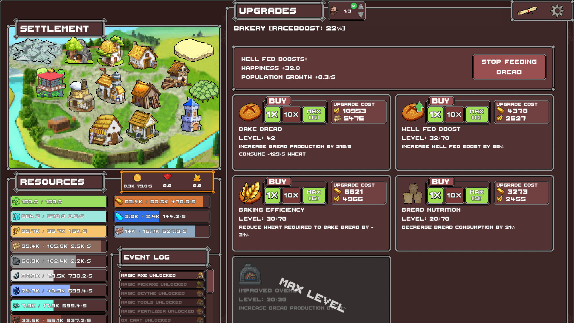Feudal Fantasy Incremental screenshot 2