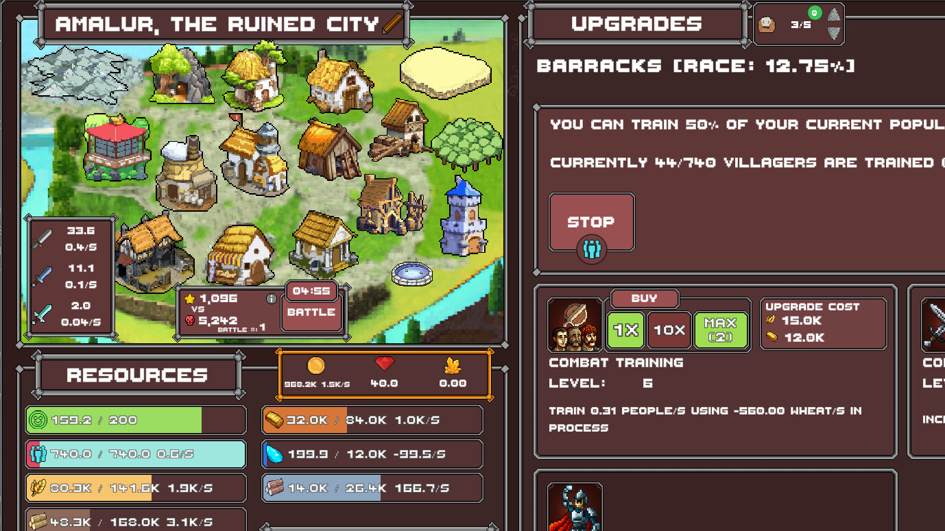 Feudal Fantasy Incremental screenshot 5