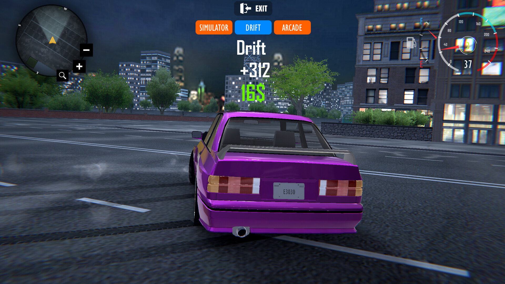 E30 Drift Car Simulator screenshot 4