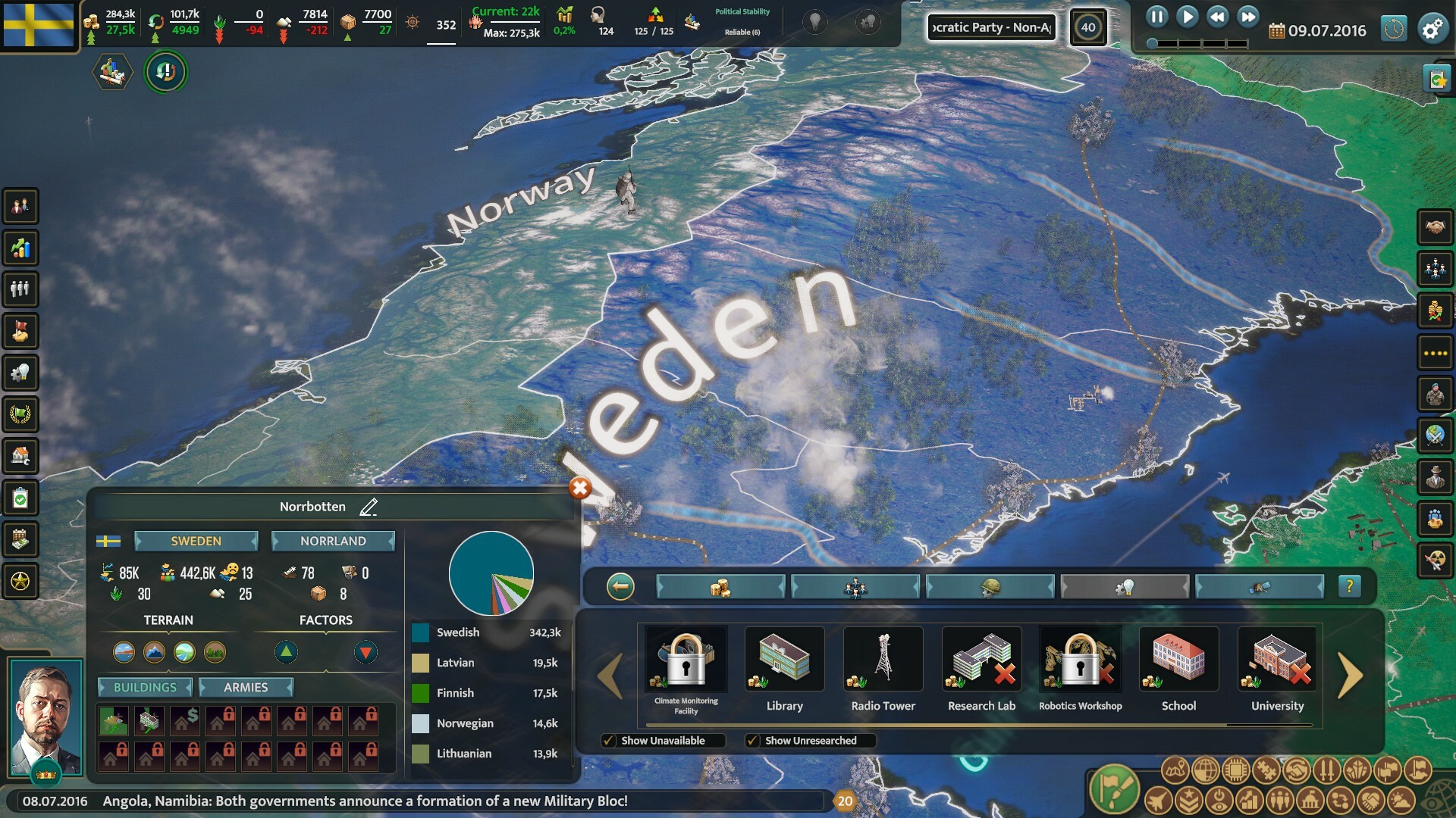 Realpolitiks 3: Earth and Beyond screenshot 10