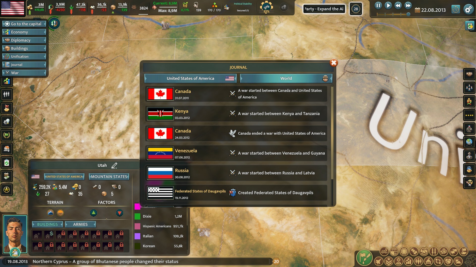 Realpolitiks 3: Earth and Beyond screenshot 8