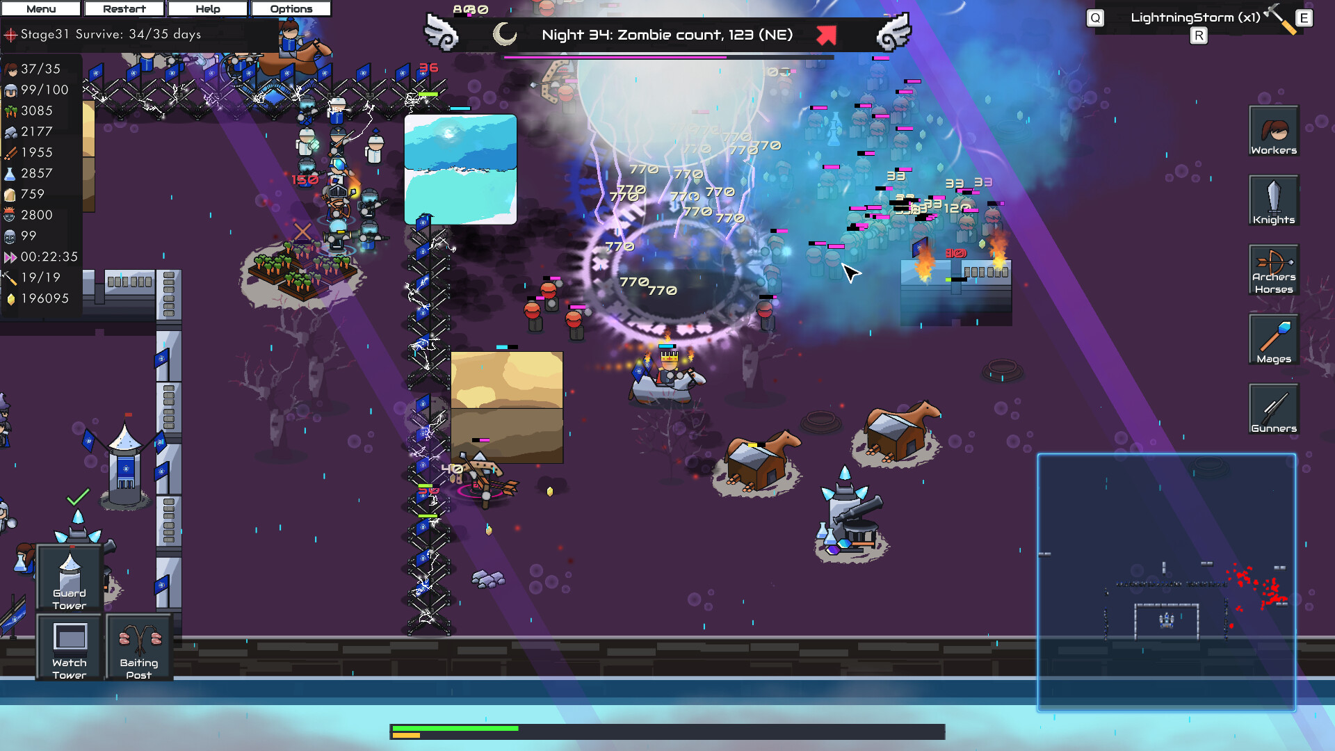 Zombie Warz screenshot 1