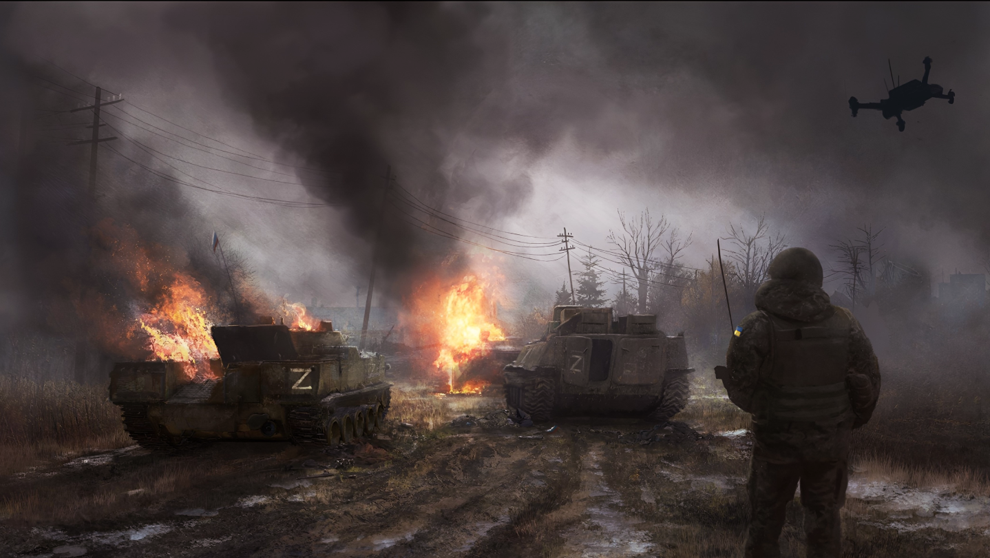 Spar 75 % på Death From Above: A Ukrainian Drone Warstory i Steam, image size:1438x810