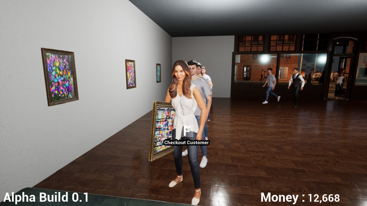 Art Gallery Simulator screenshot 1