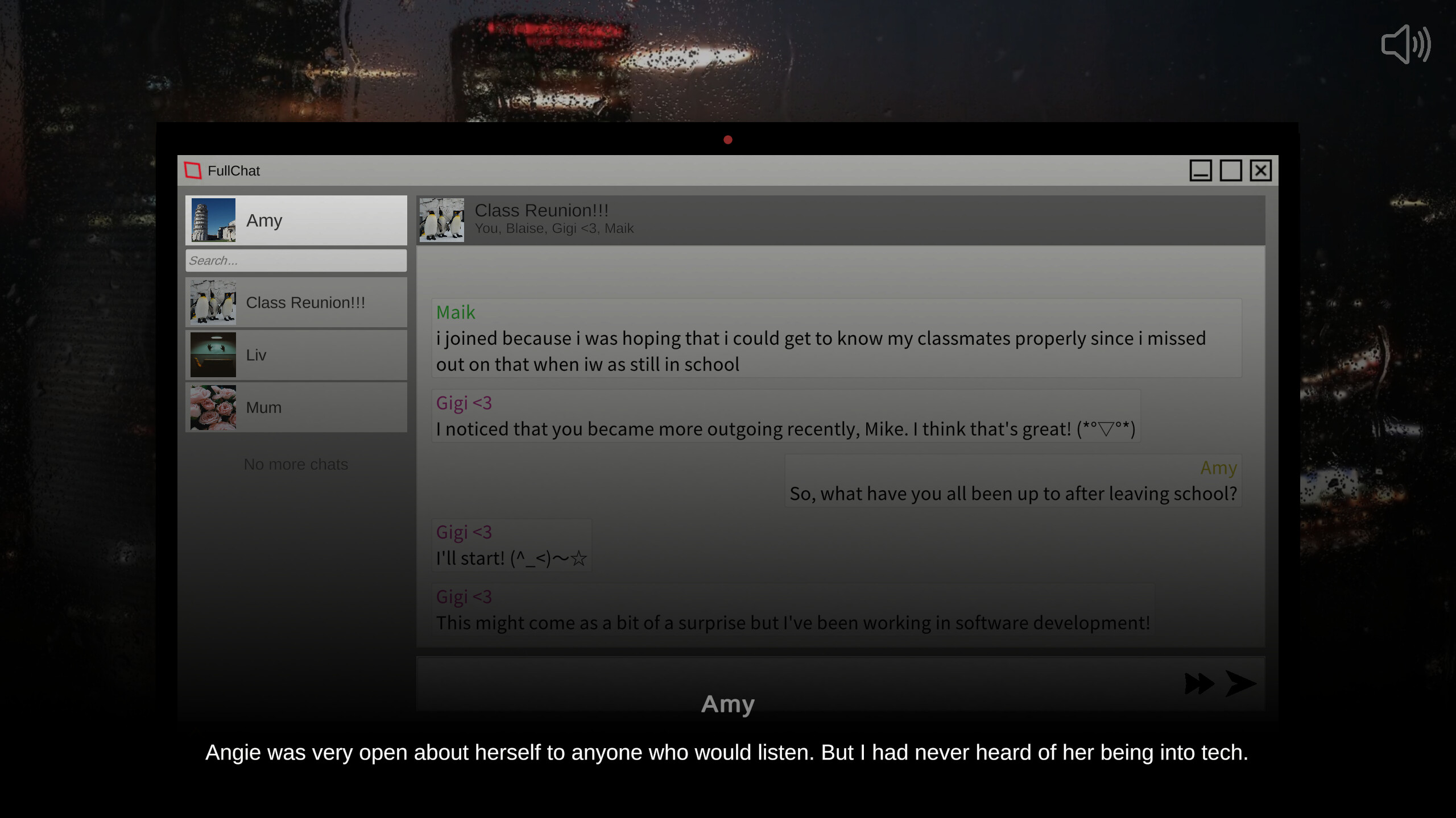 Class Reunion Chat Room screenshot 4