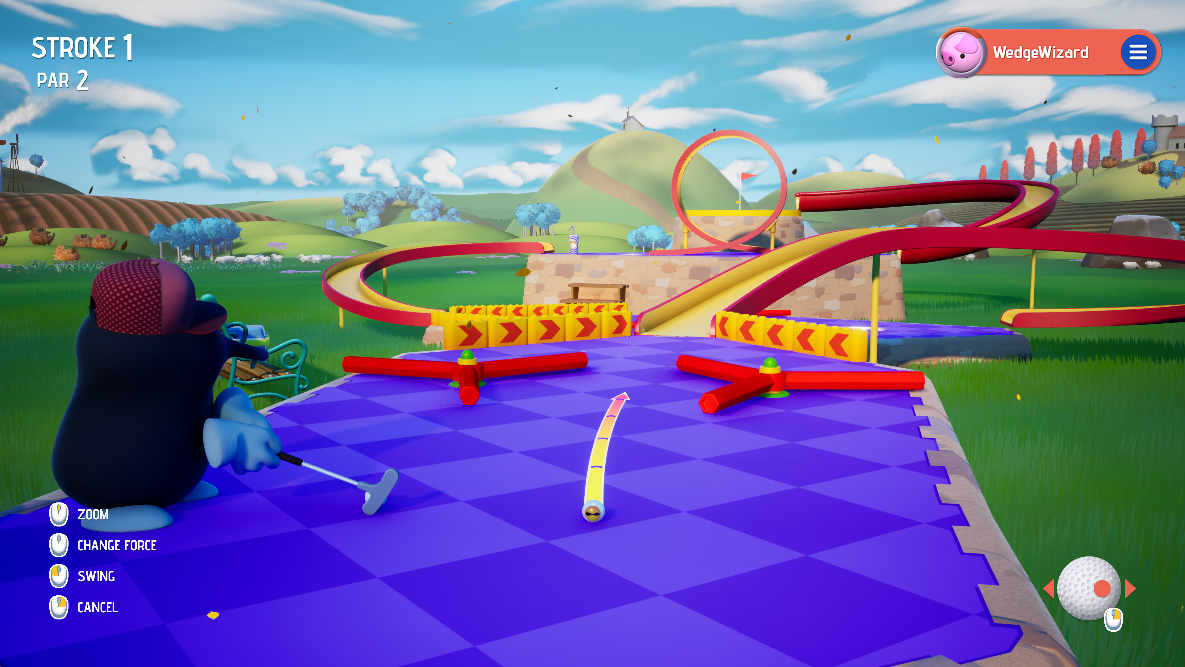 Minigolf Galaxy screenshot 4
