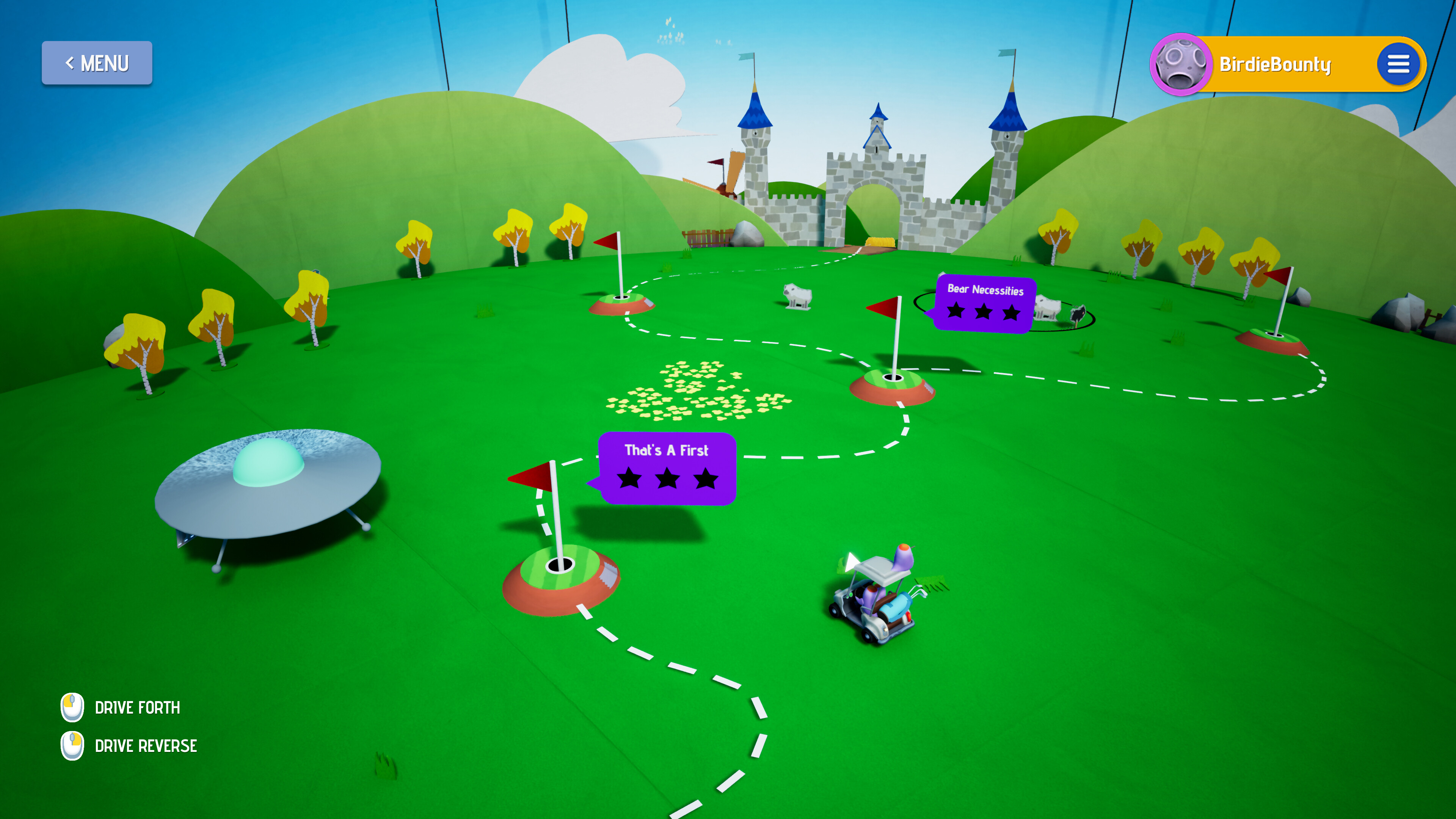 Minigolf Galaxy screenshot 5