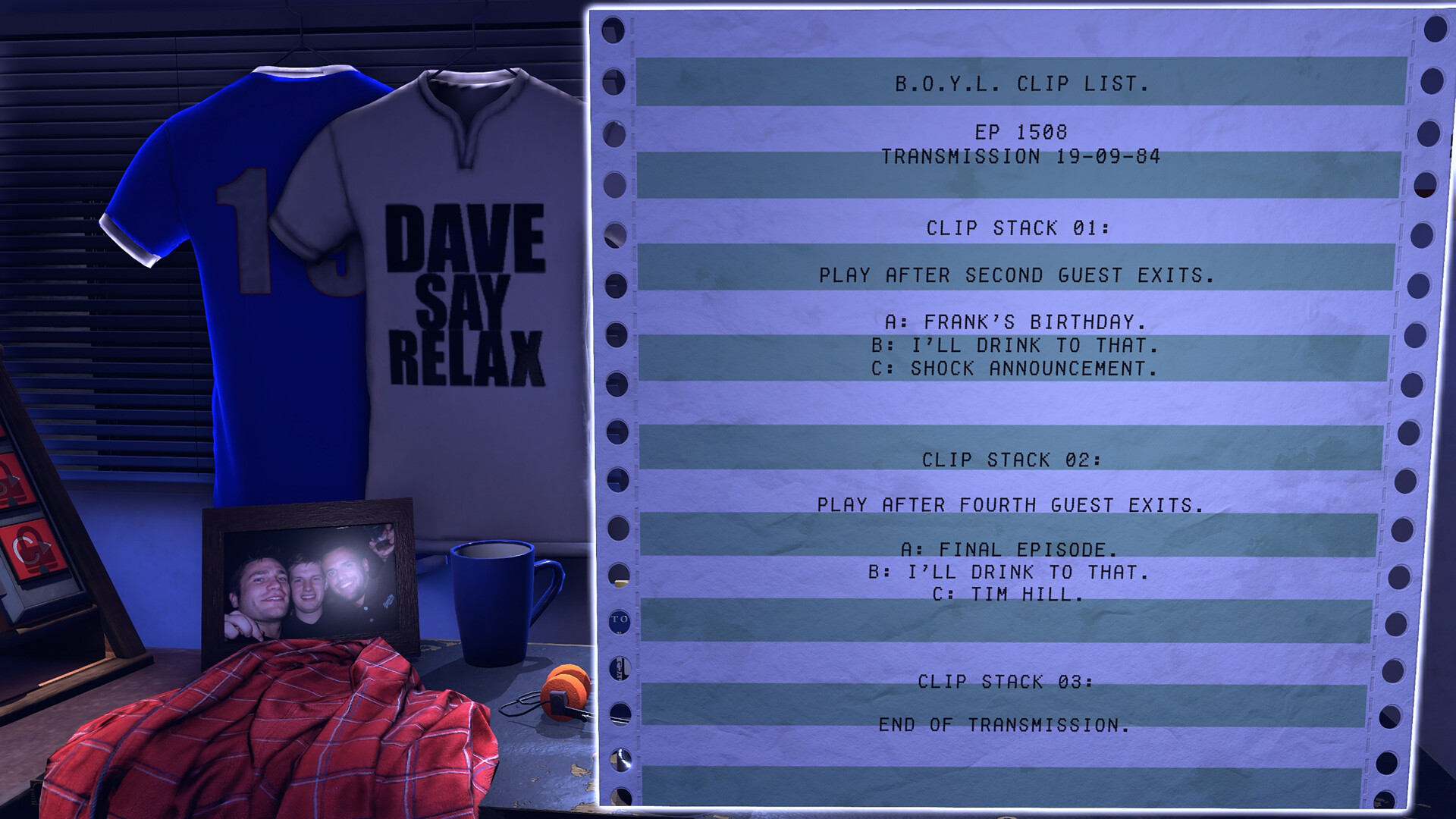 Not For Broadcast: Bits of Your Life screenshot 6