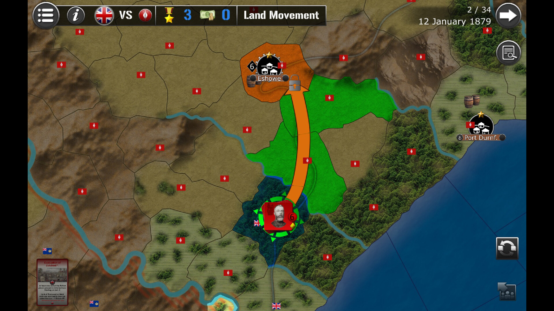 Wars Across The World: Zulu 1879 screenshot 5