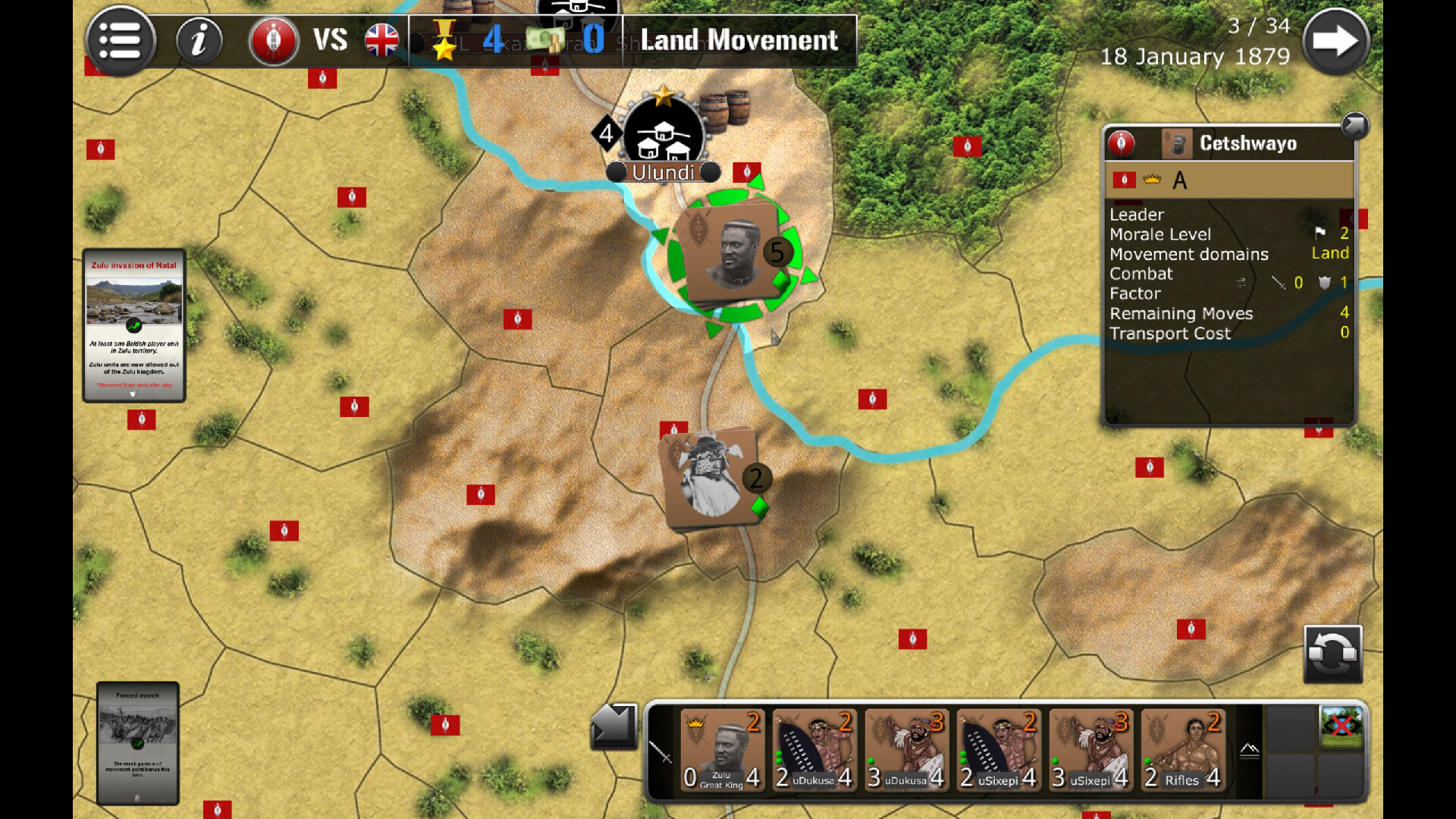 Wars Across The World: Zulu 1879 screenshot 9