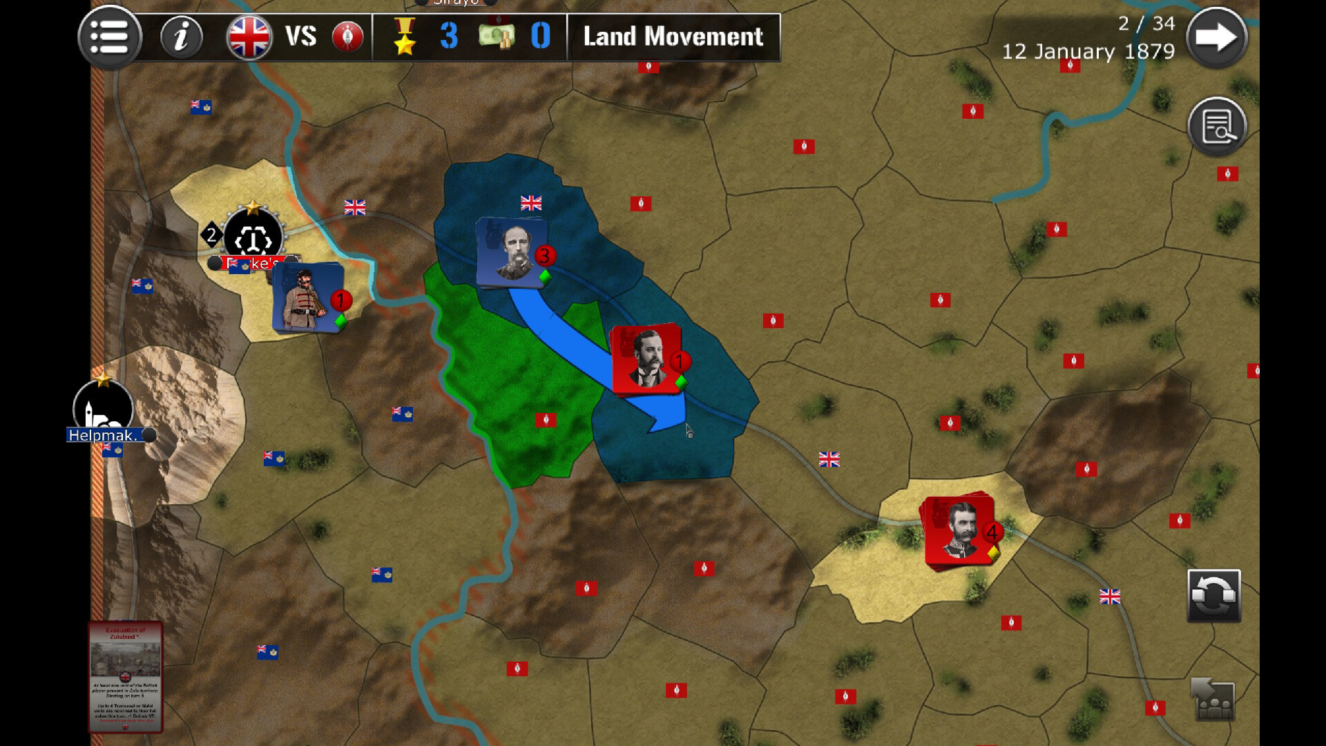 Wars Across The World: Zulu 1879 screenshot 4