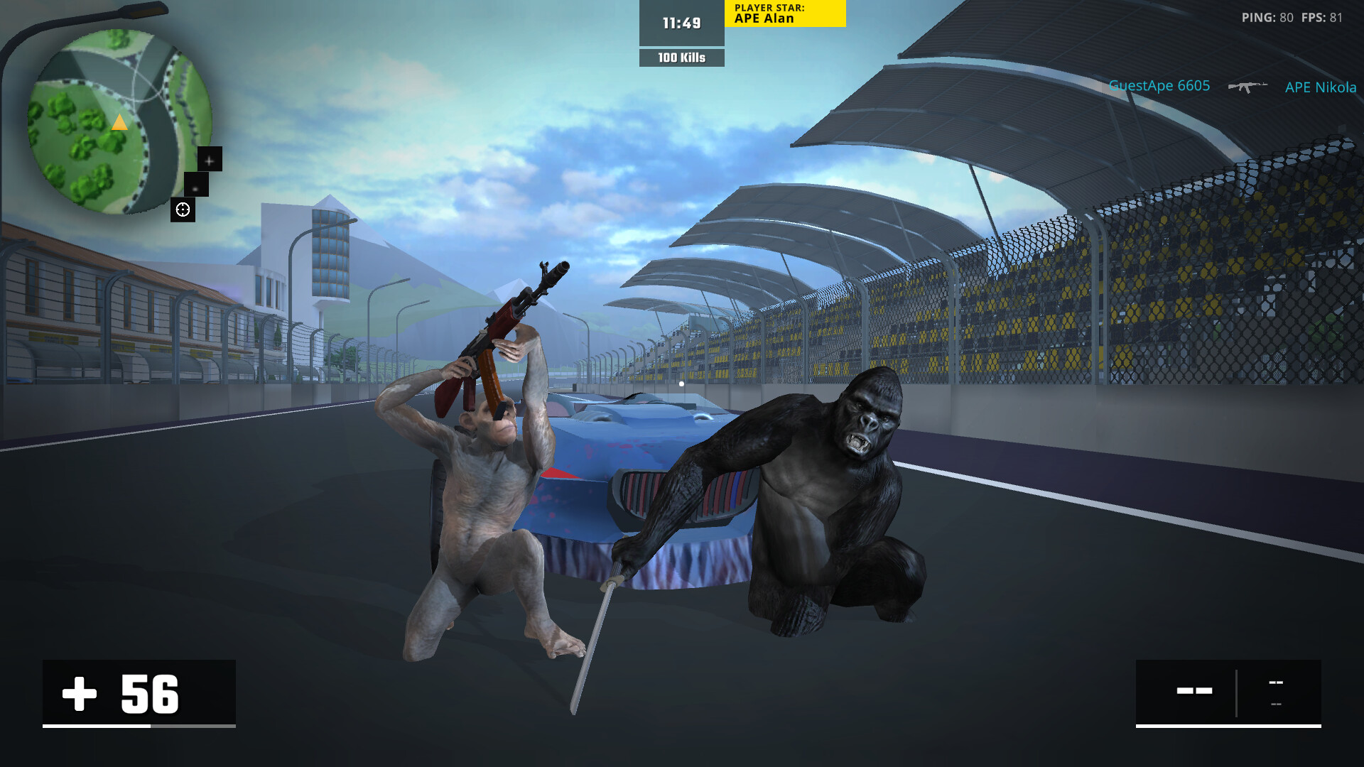Apewar screenshot 5