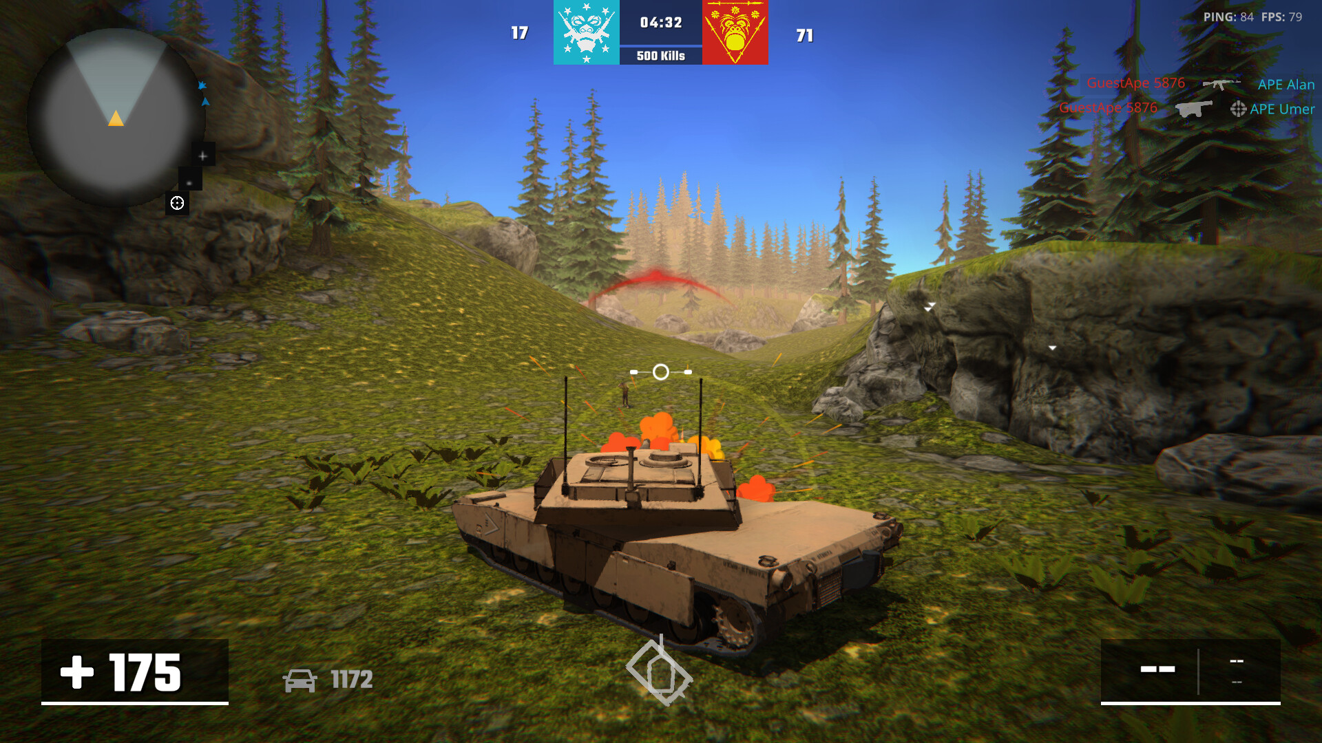Apewar screenshot 2