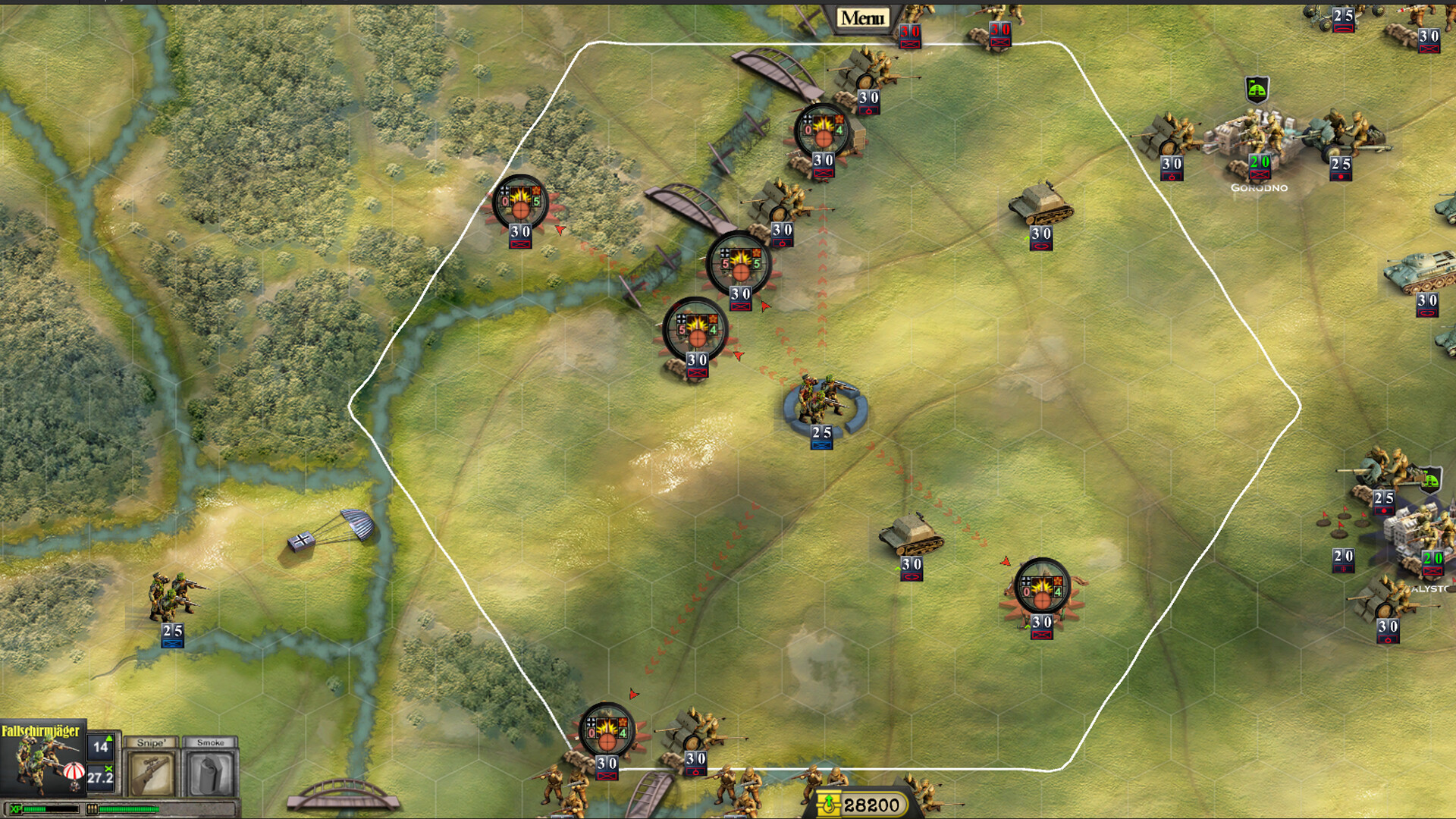 Frontline: Panzers & Generals screenshot 8