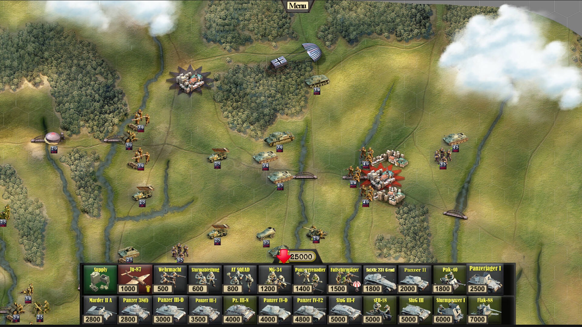 Frontline: Panzers & Generals screenshot 13
