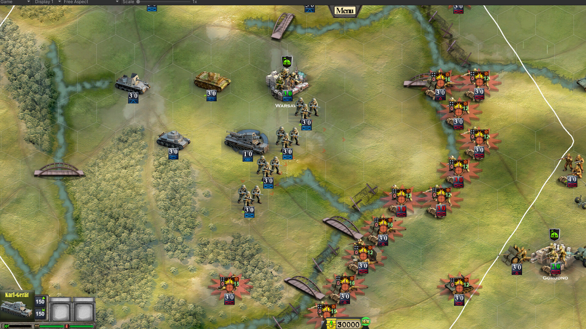 Frontline: Panzers & Generals screenshot 1
