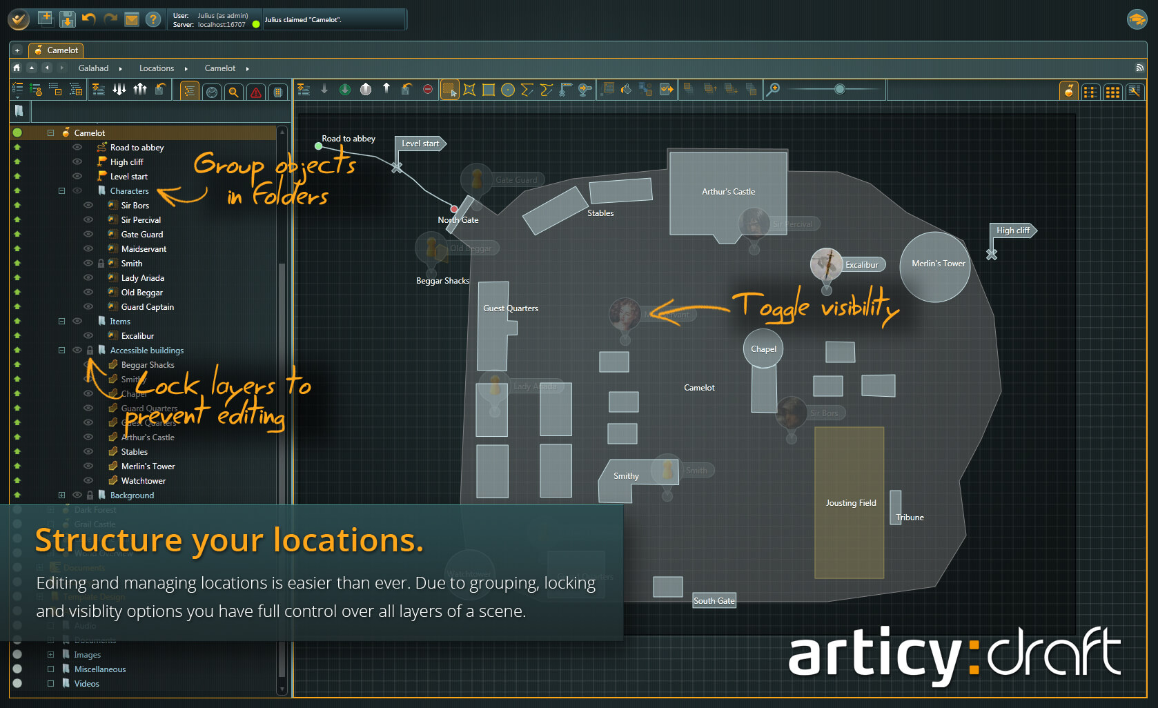 articy:draft screenshot 11
