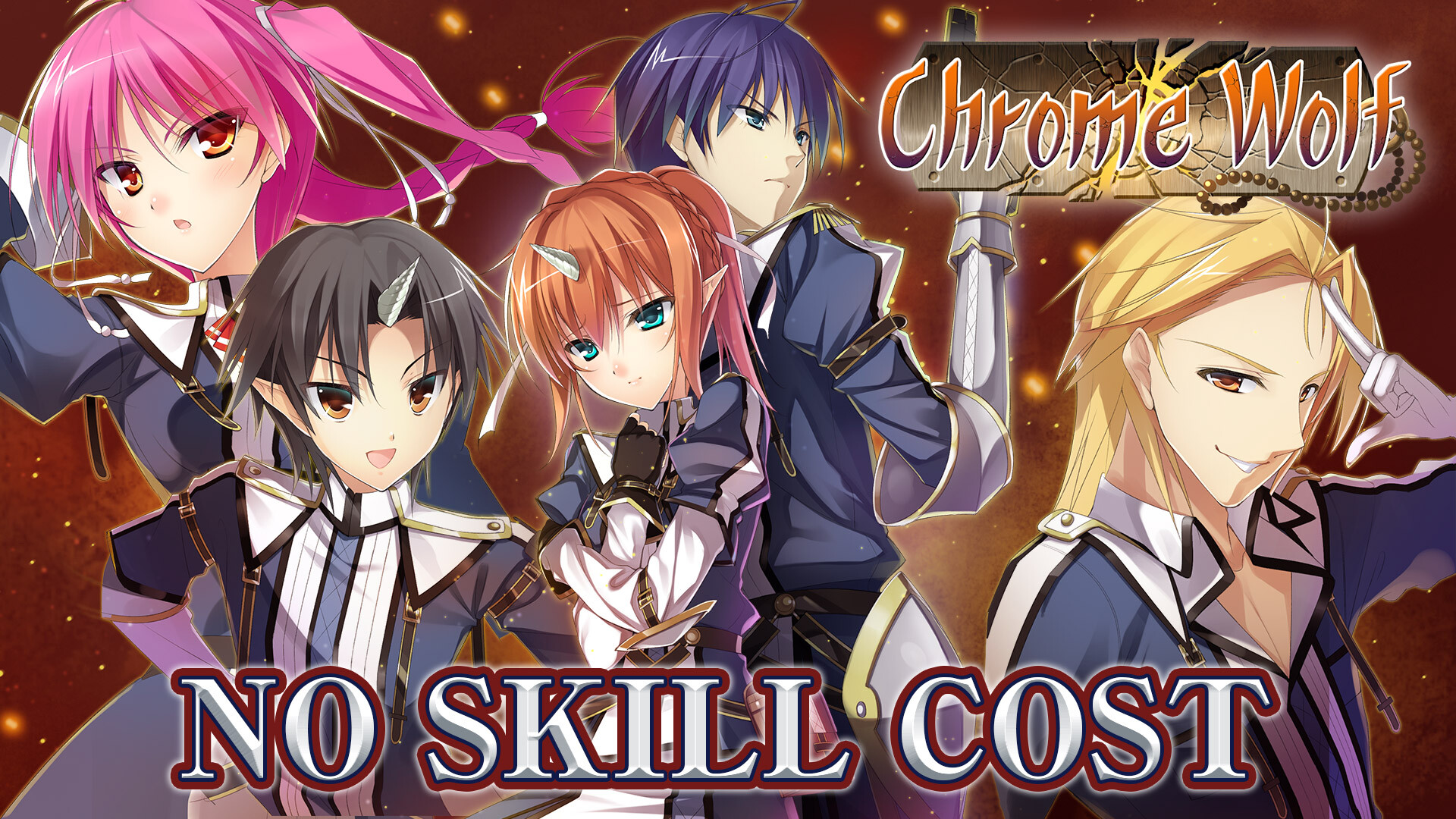 No Skill Cost - Chrome Wolf screenshot 1