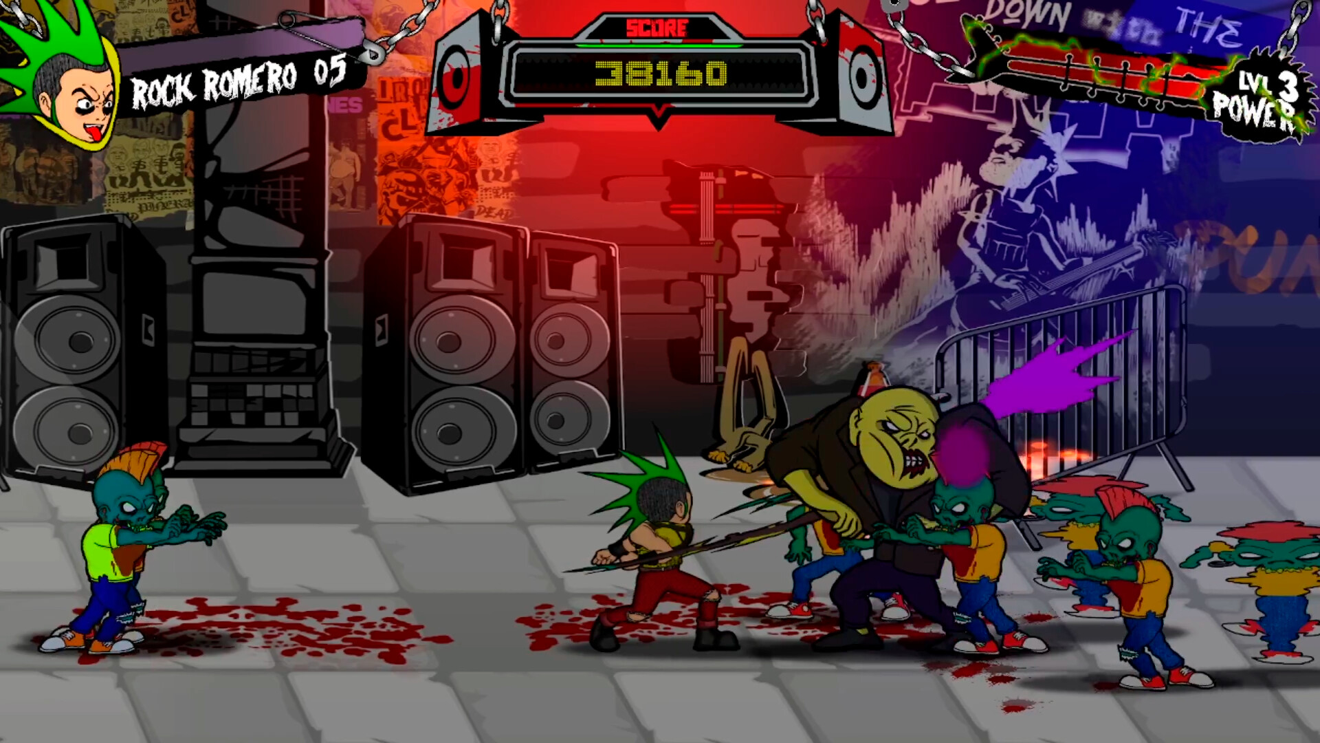 ZOMBI ROCKSTAR en Steam, image size:1920x1080