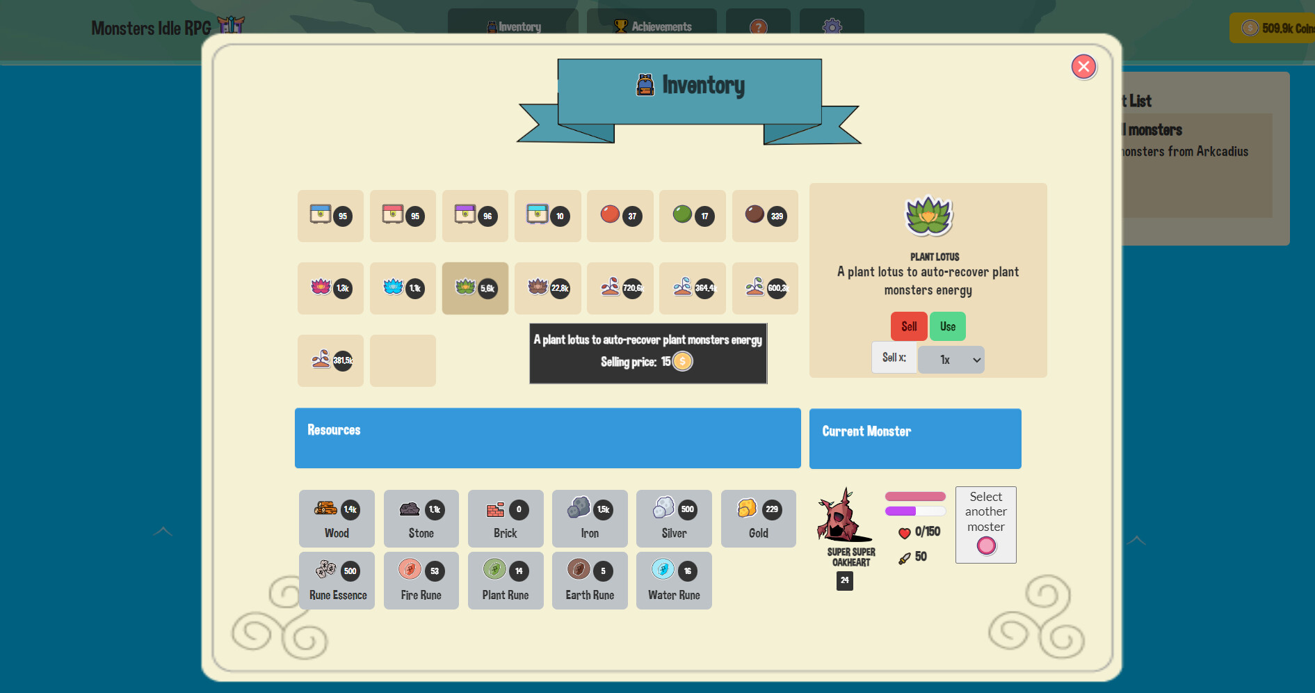 Idle Monsters RPG screenshot 3