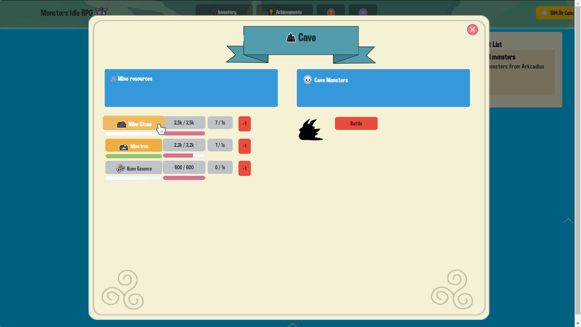 Idle Monsters RPG screenshot 8