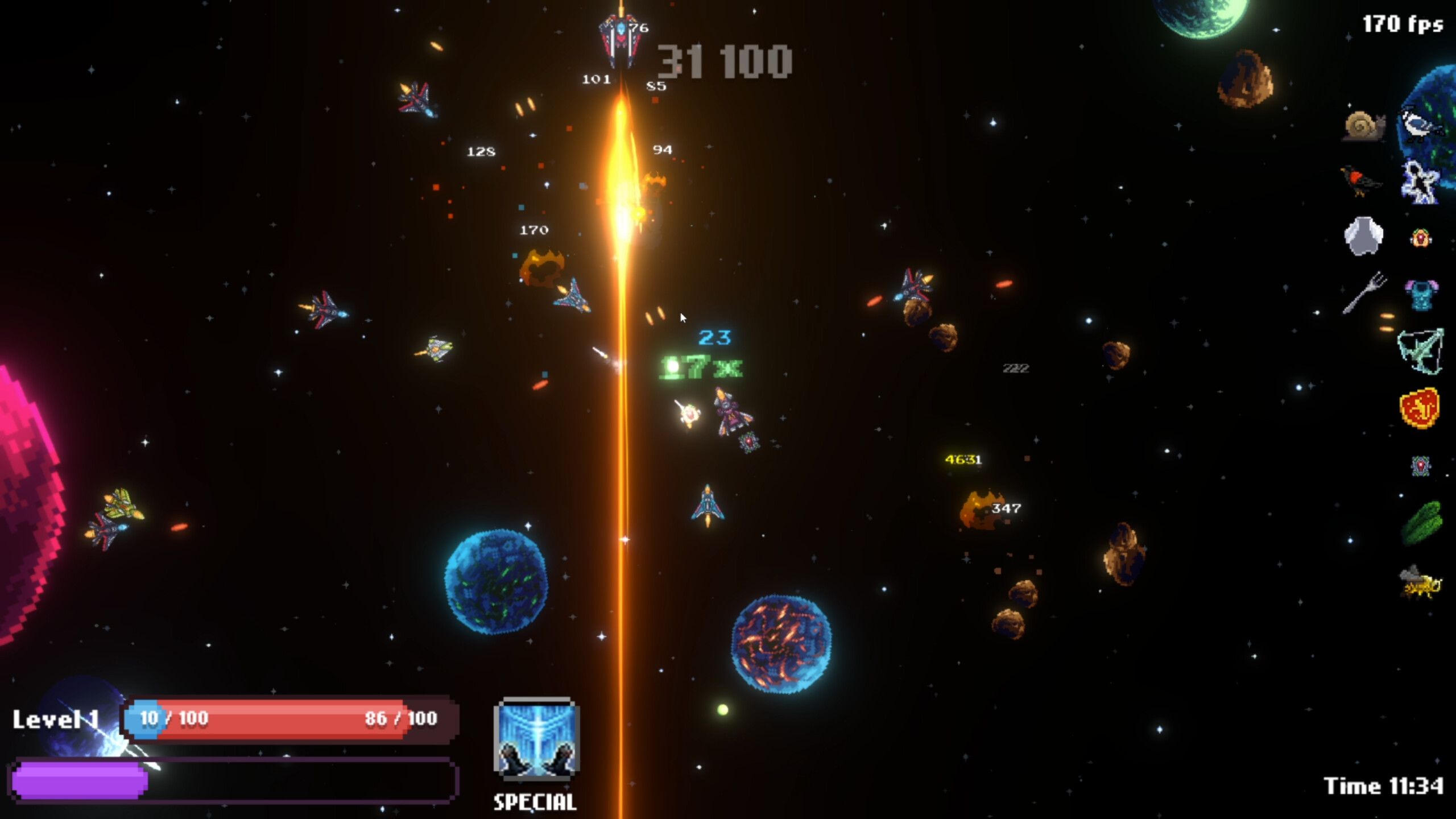 Super Smash Asteroids screenshot 2
