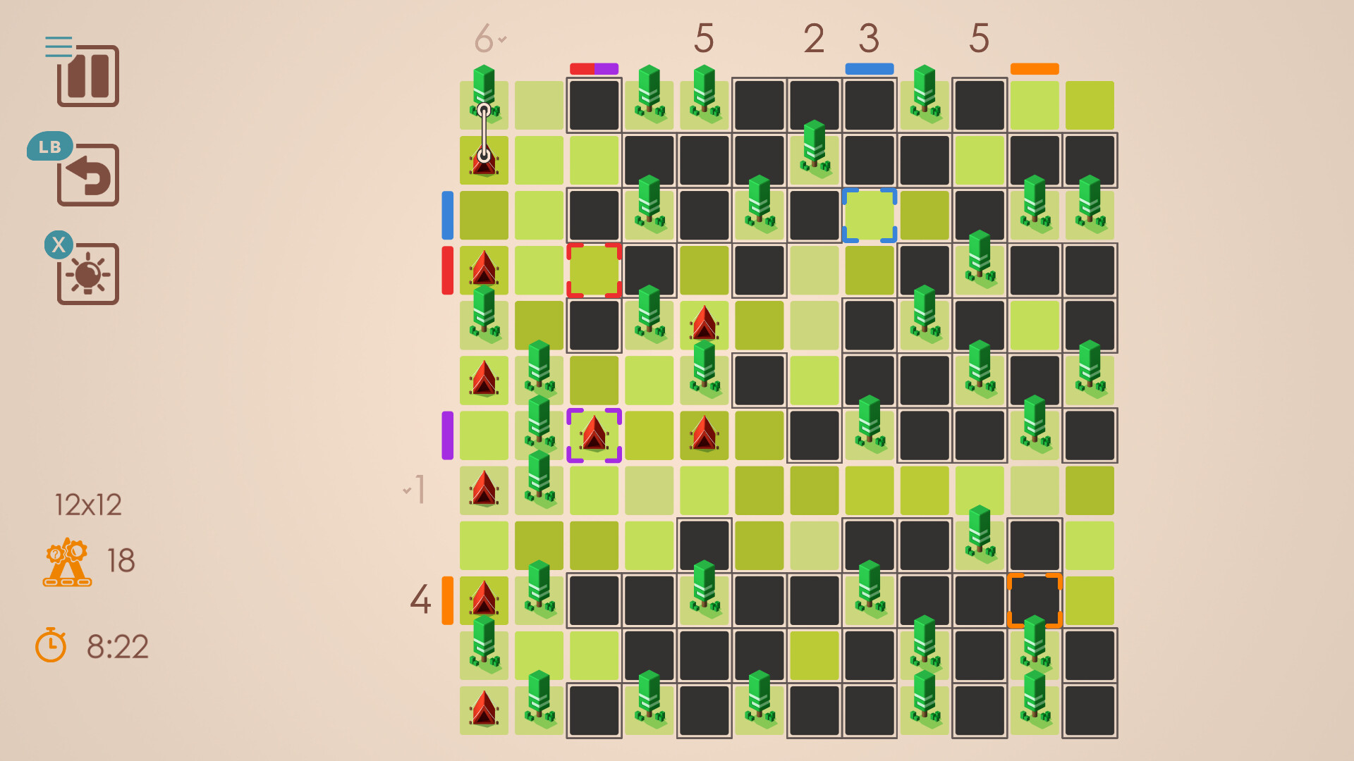 Tents and Trees screenshot 2