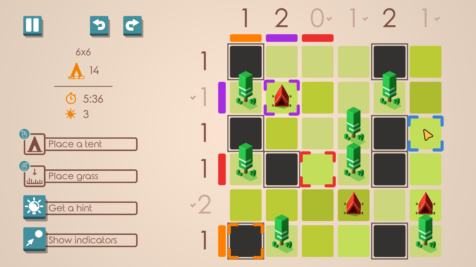 Tents and Trees screenshot 6