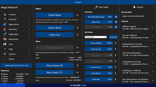 Magic Research screenshot