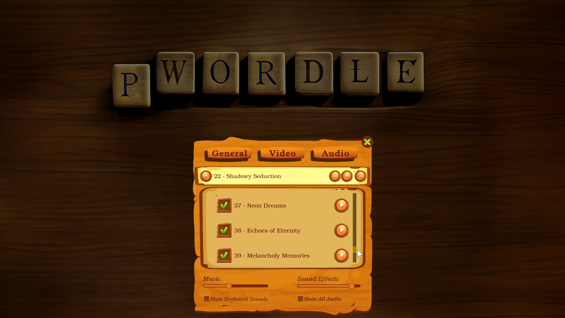 pWordle screenshot 9