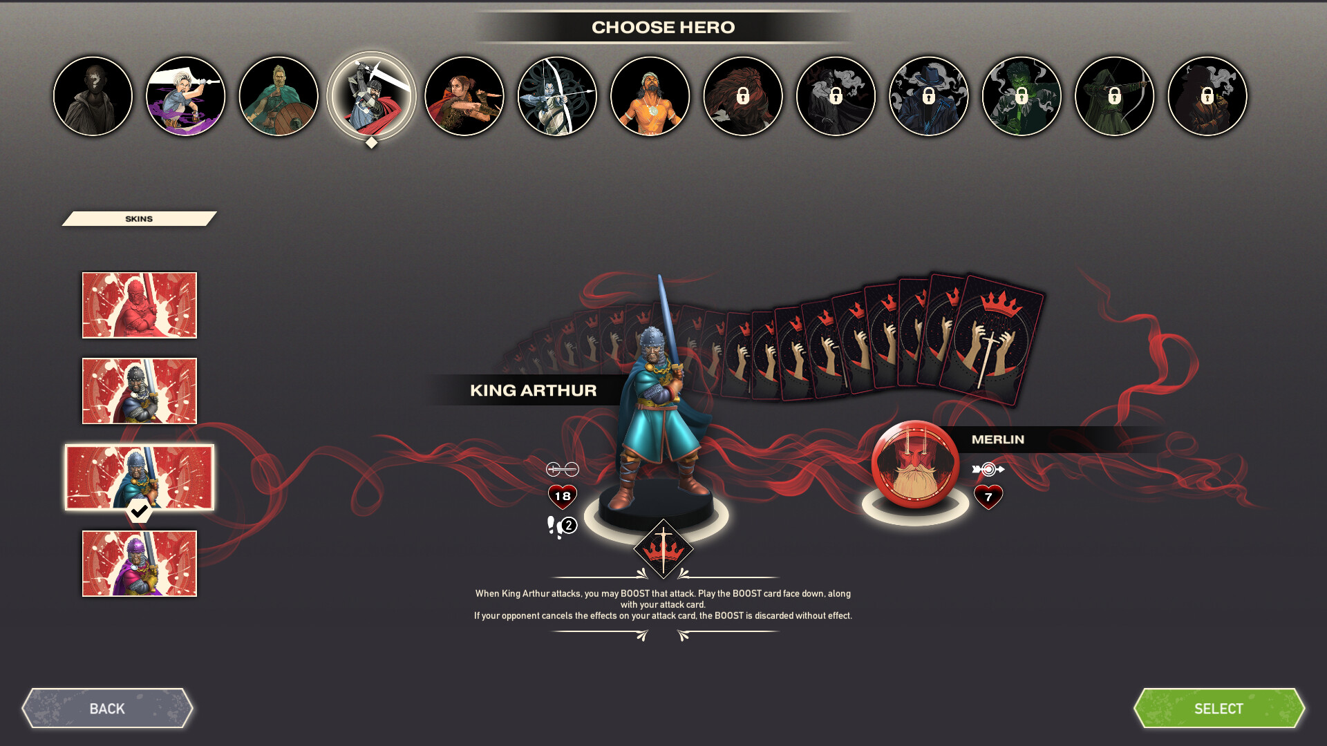 Unmatched: Digital Edition - Contrast skin set screenshot 6