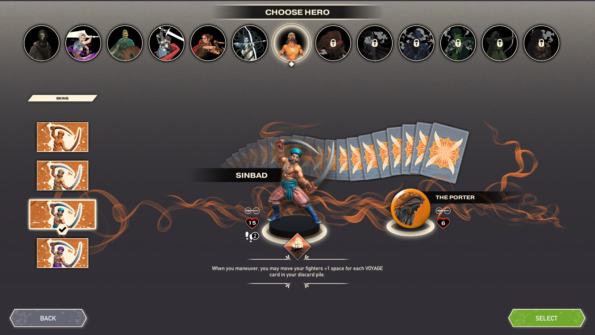 Unmatched: Digital Edition - Contrast skin set screenshot 4