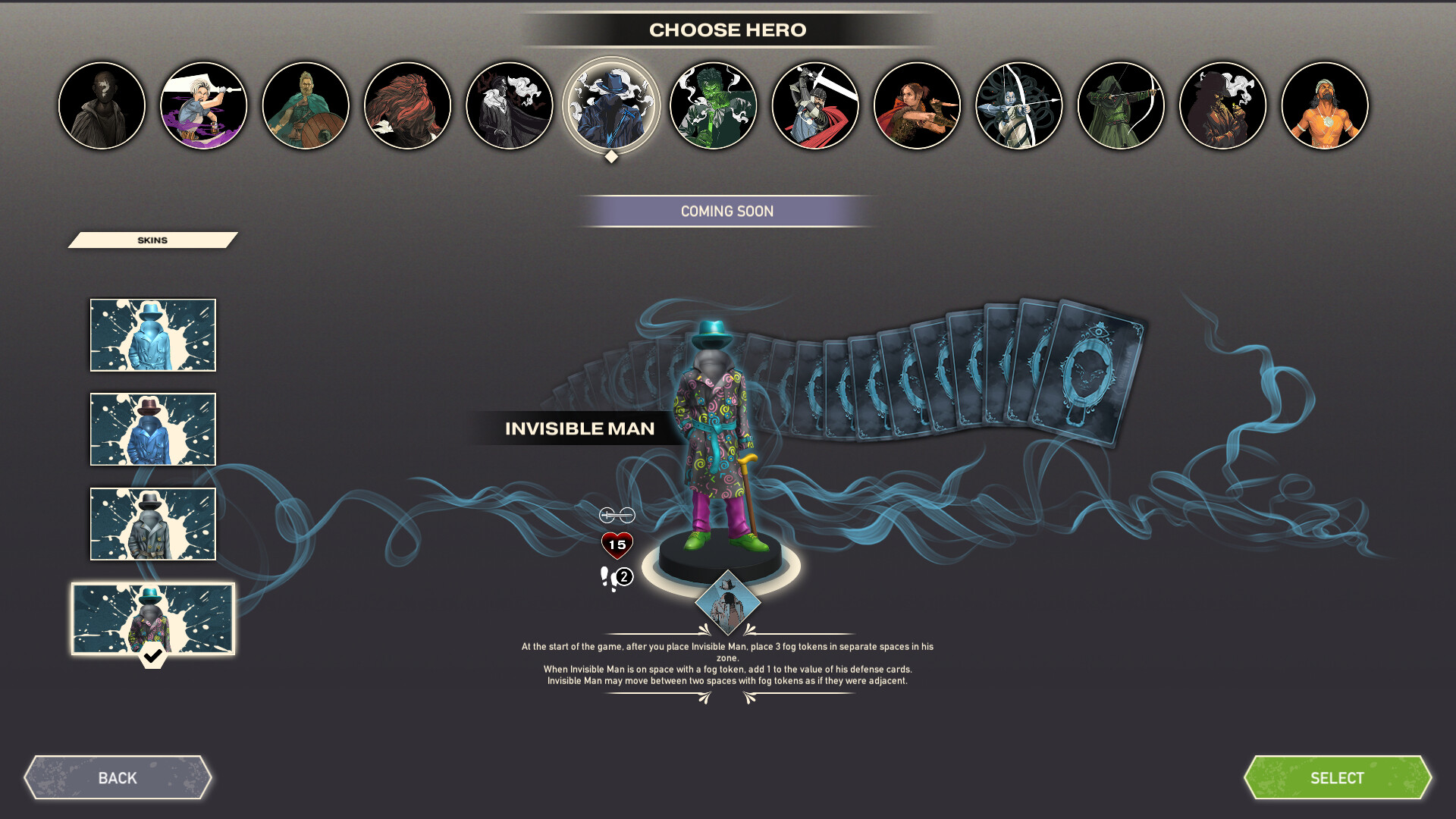Unmatched: Digital Edition - 80x skin set 2 screenshot 6