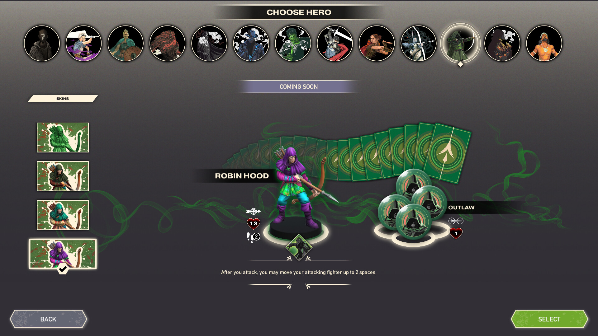 Unmatched: Digital Edition - 80x skin set 2 screenshot 4