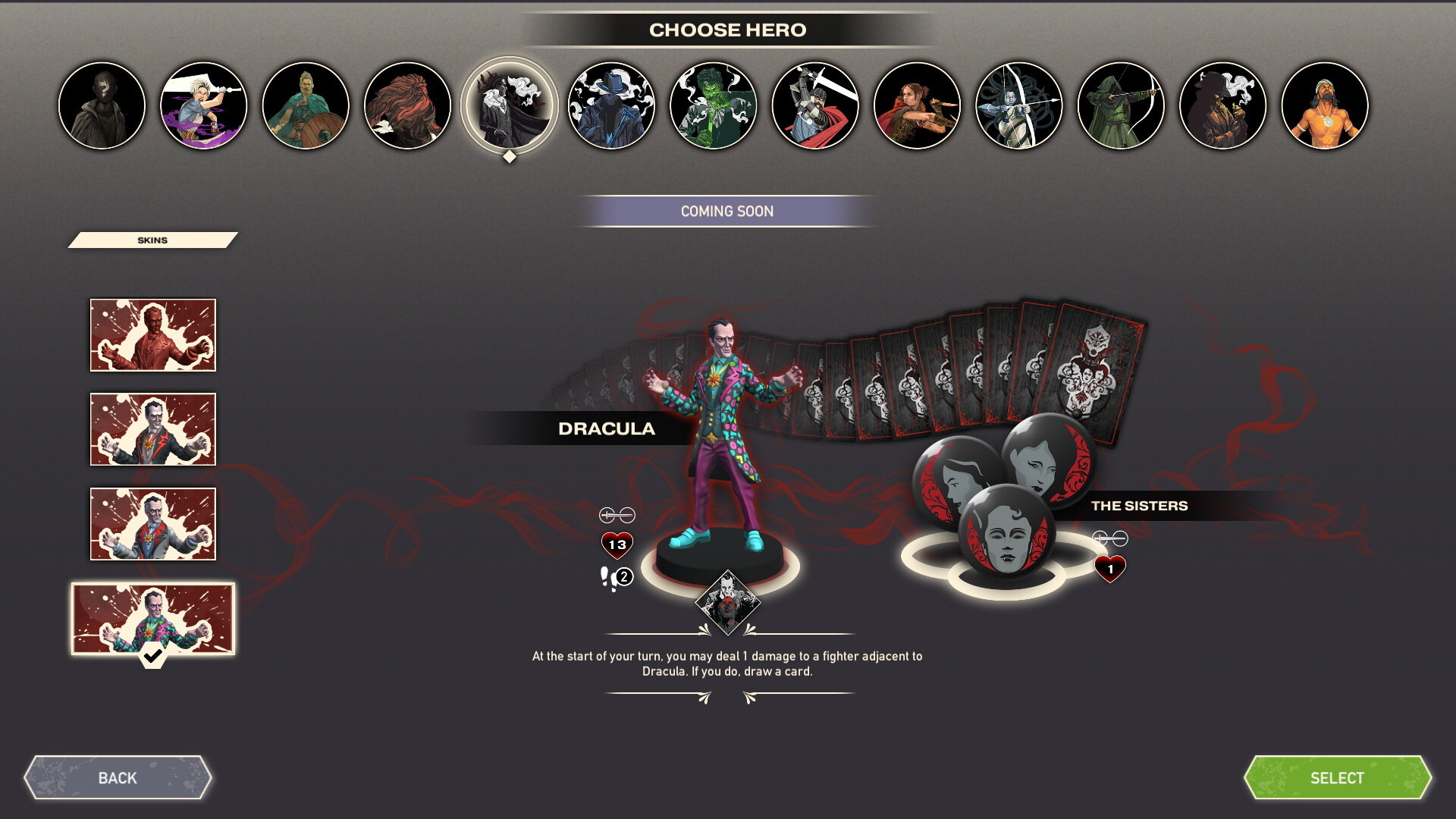 Unmatched: Digital Edition - 80x skin set 2 screenshot 7