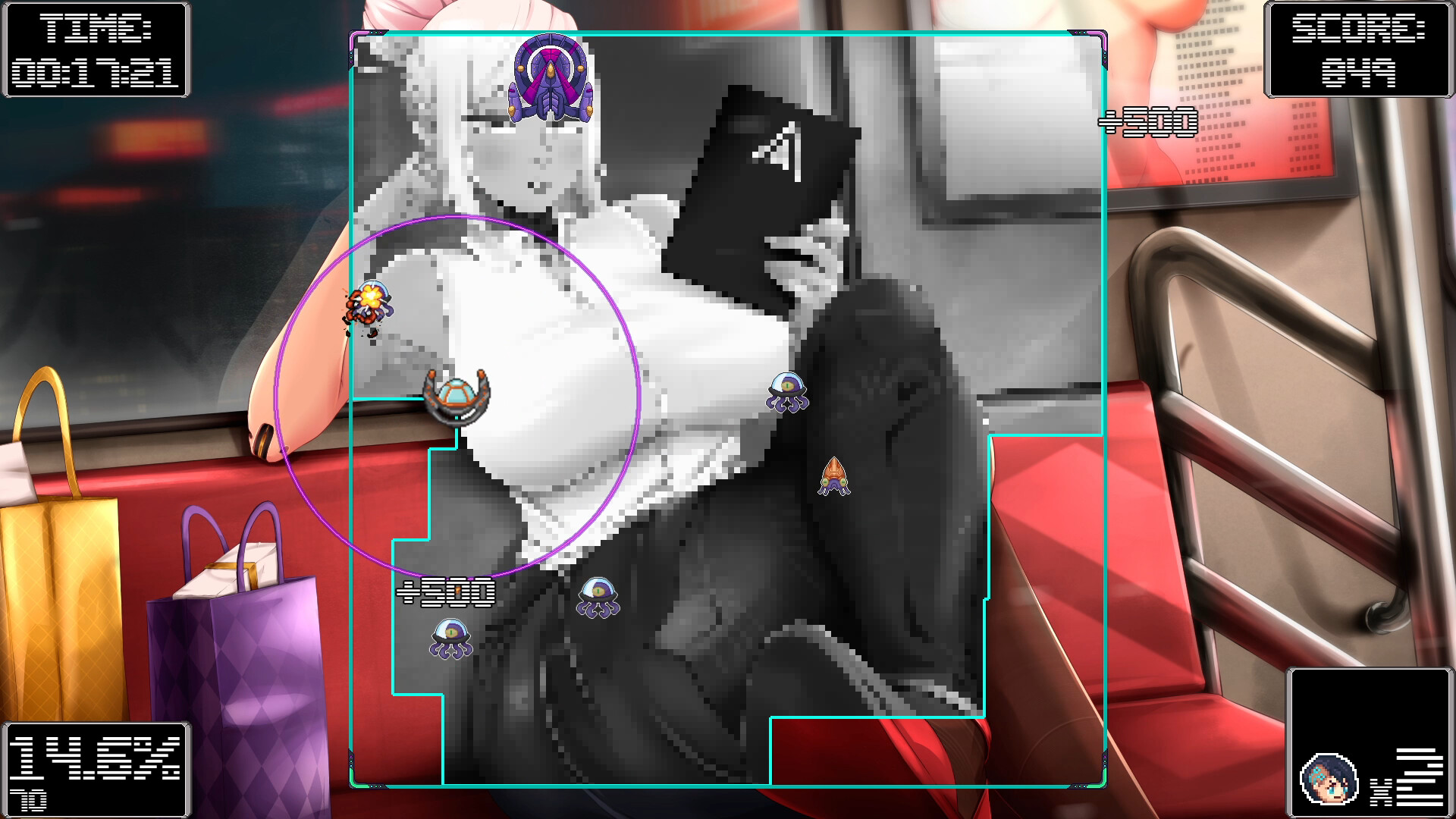 Waifu Space Conquest screenshot 2
