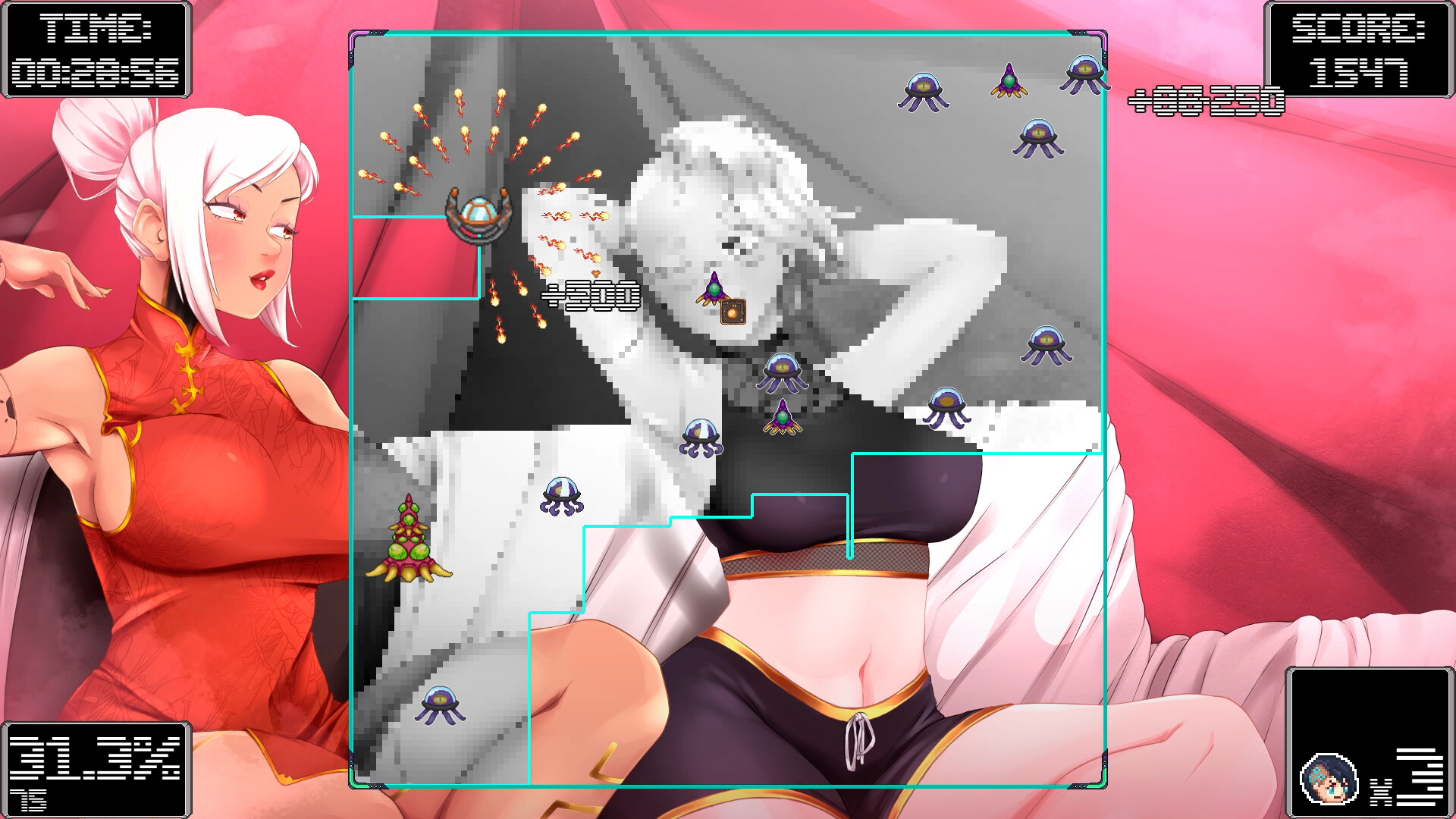 Waifu Space Conquest screenshot 7
