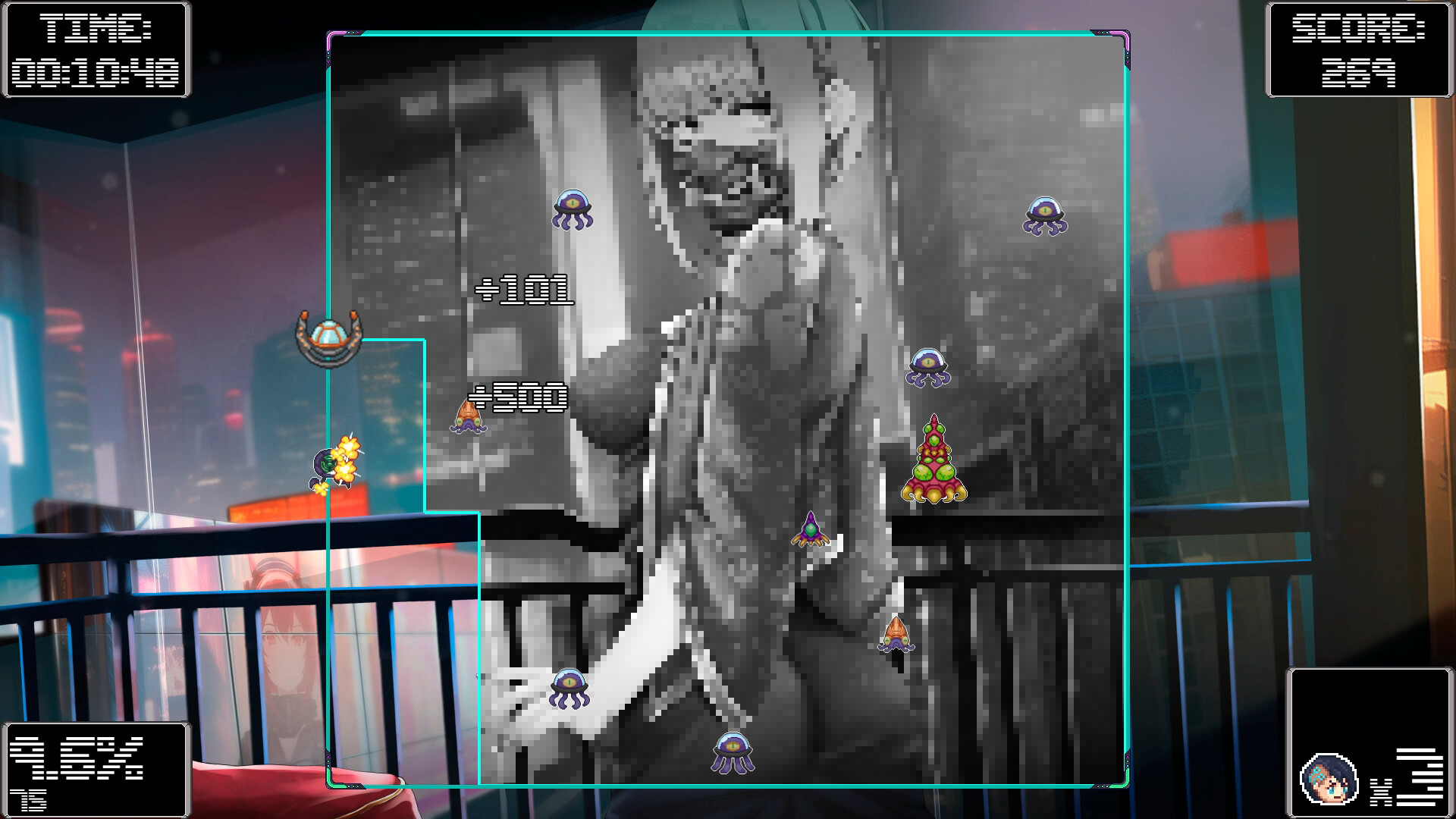 Waifu Space Conquest screenshot 1