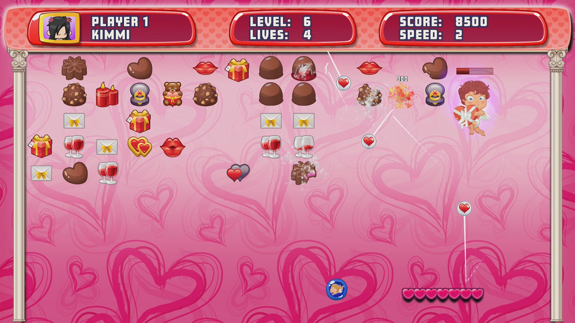 Valentine Candy Break screenshot 1