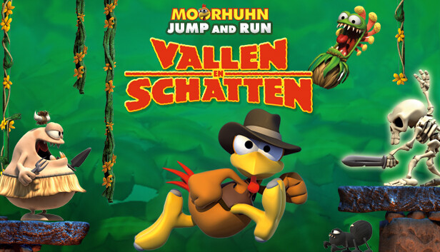 Moorhuhn - Crazy Chicken 'Vallen en Schatten'
